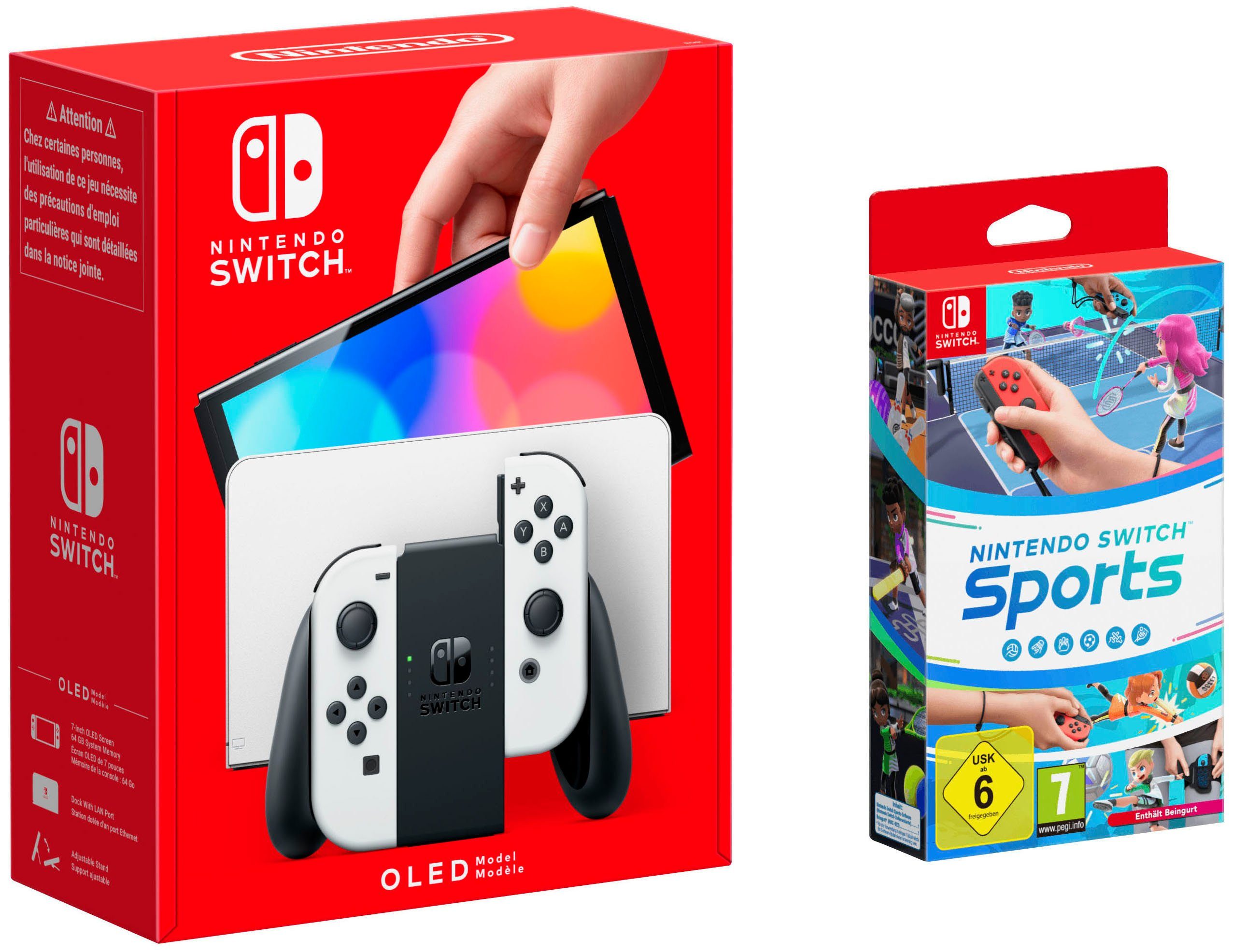 Nintendo Switch, OLED-Modell, inkl. Switch Sports | Switch