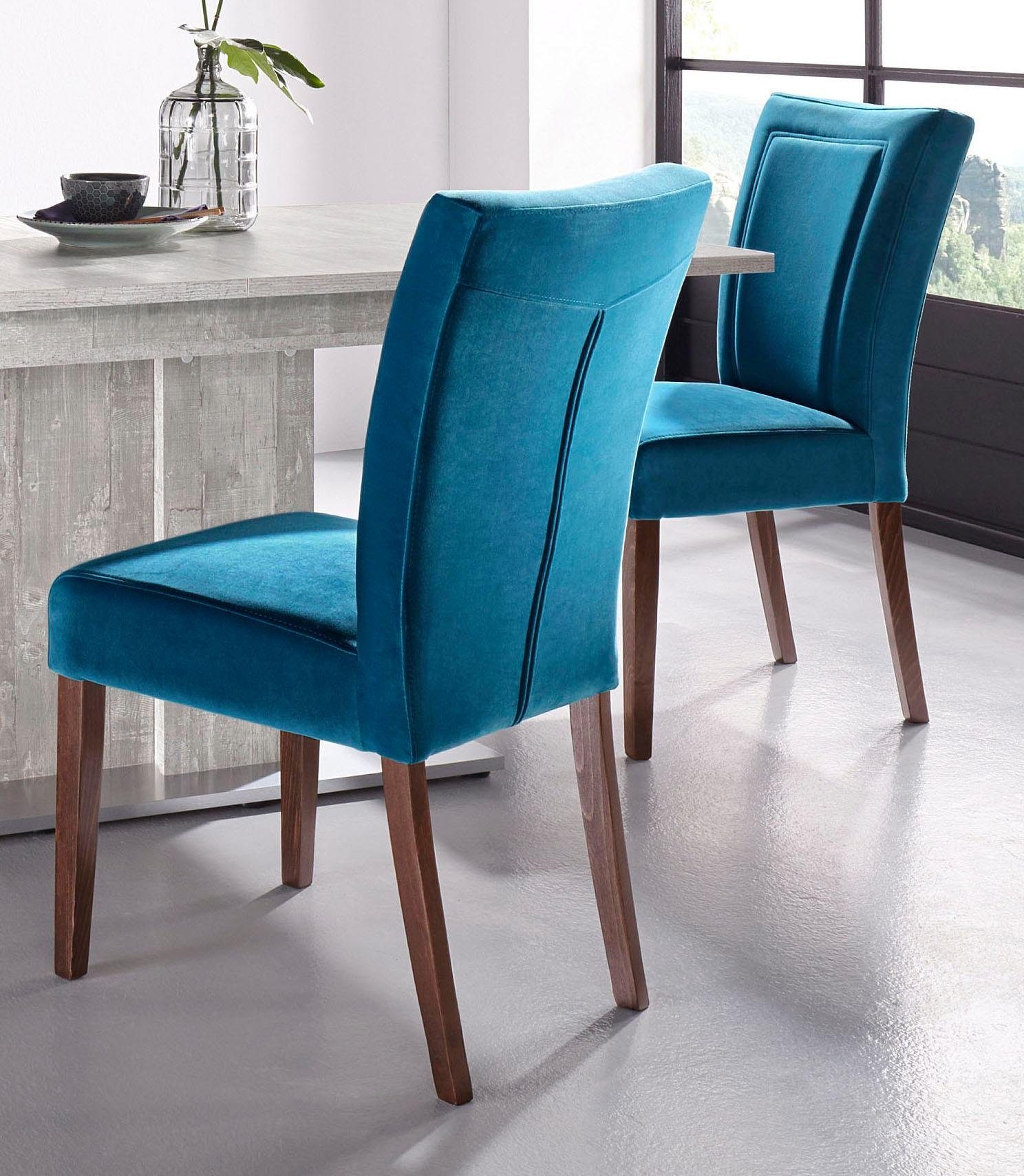 Stuhl ZENA (2er-Set) Dunkelblau