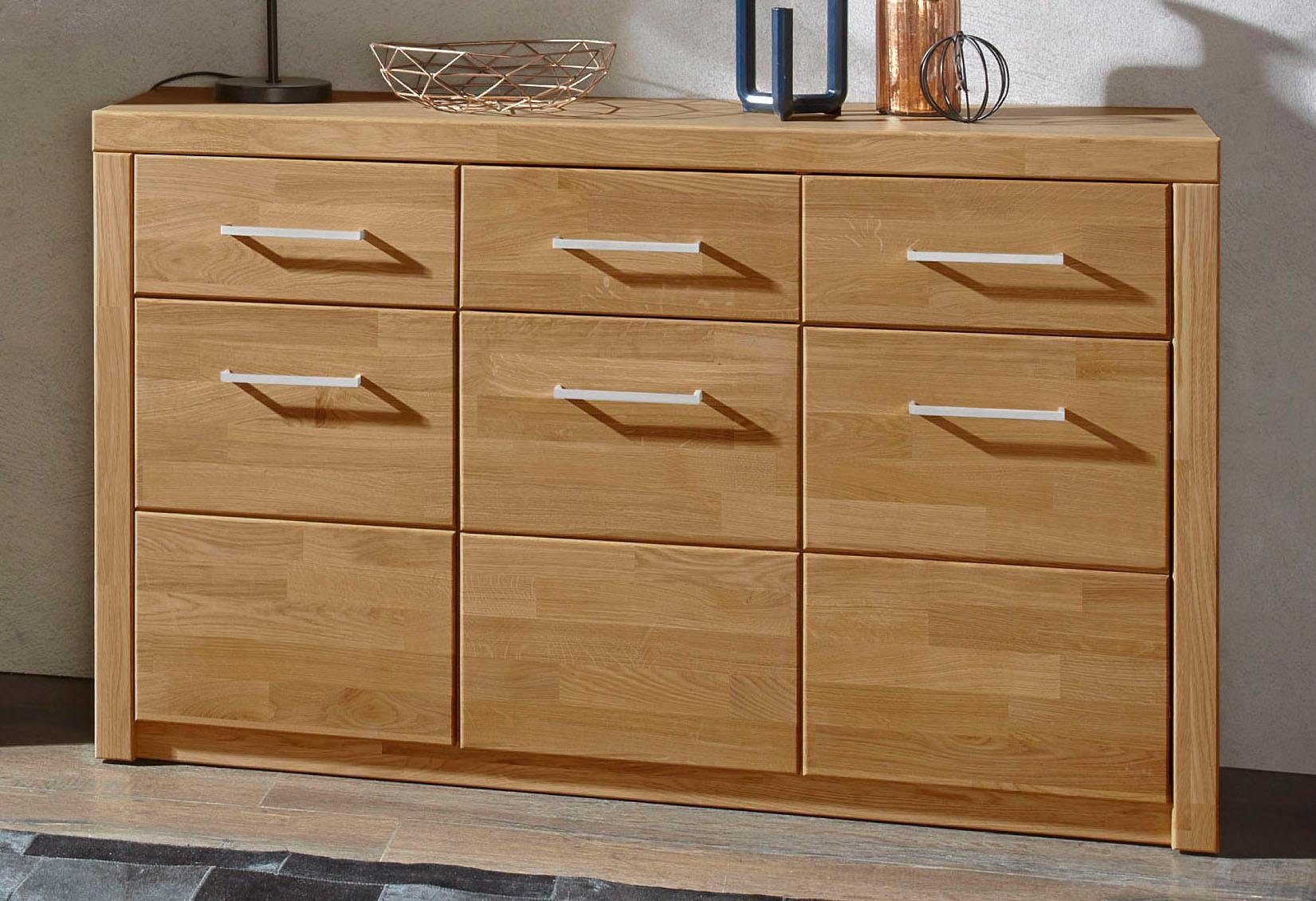 Sideboard »Martha«, Breite 130 cm, Maße (B/T/H): 130/35/80 ...