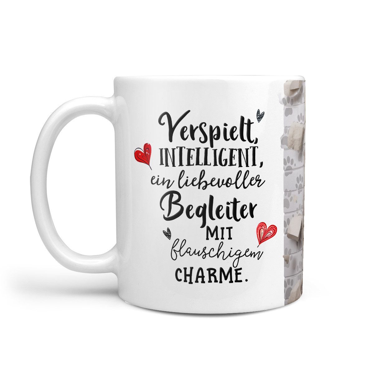 Sunnywall Tasse Goldendoodle - Hund Hunderasse - Geschenk für Hundeliebhaber, Keramik, inkl. Geschenkkarte