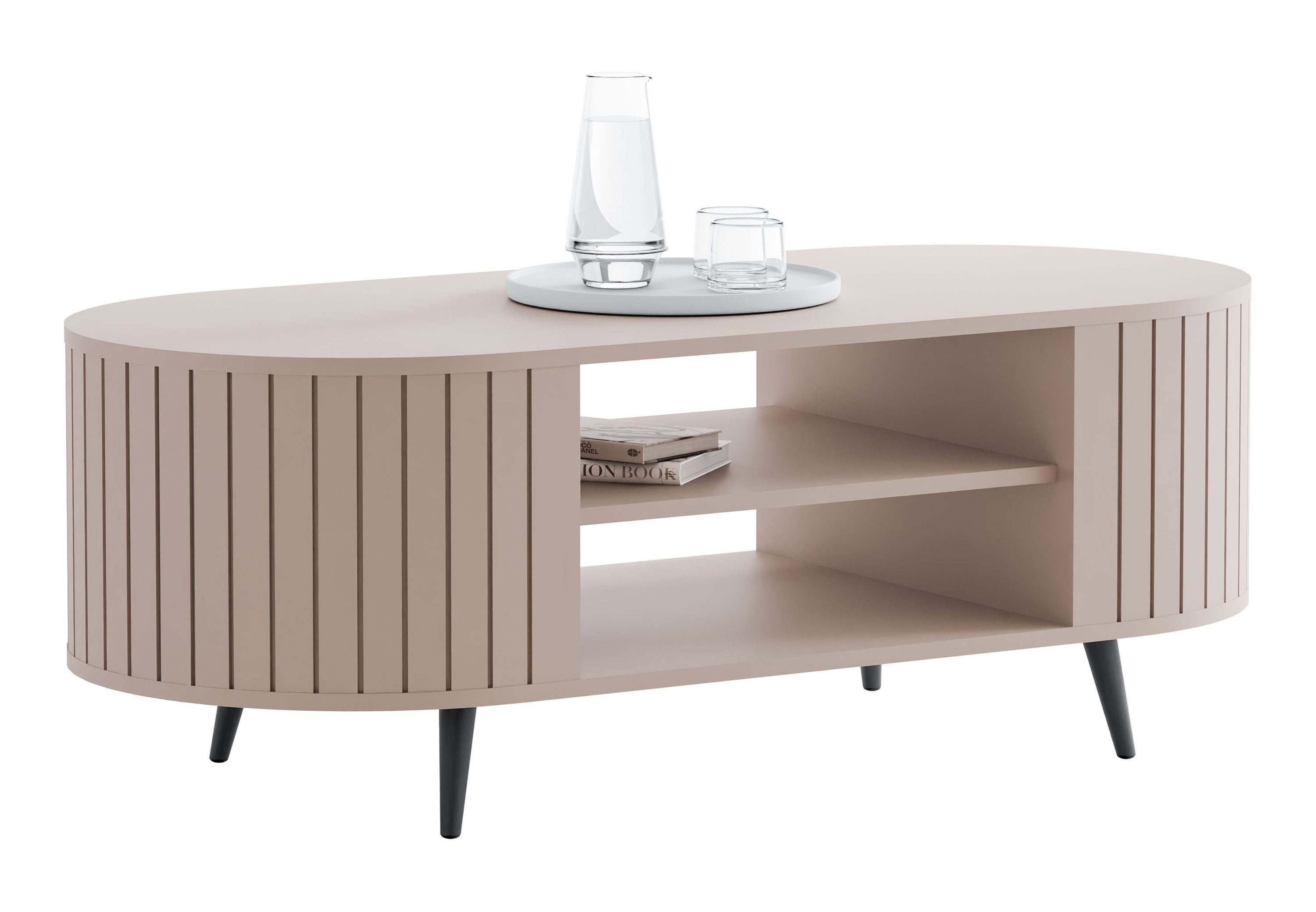 Lookway Couchtisch ELODIE II mit Ablage (1x Couchtisch), Breite: 104 cm günstig online kaufen