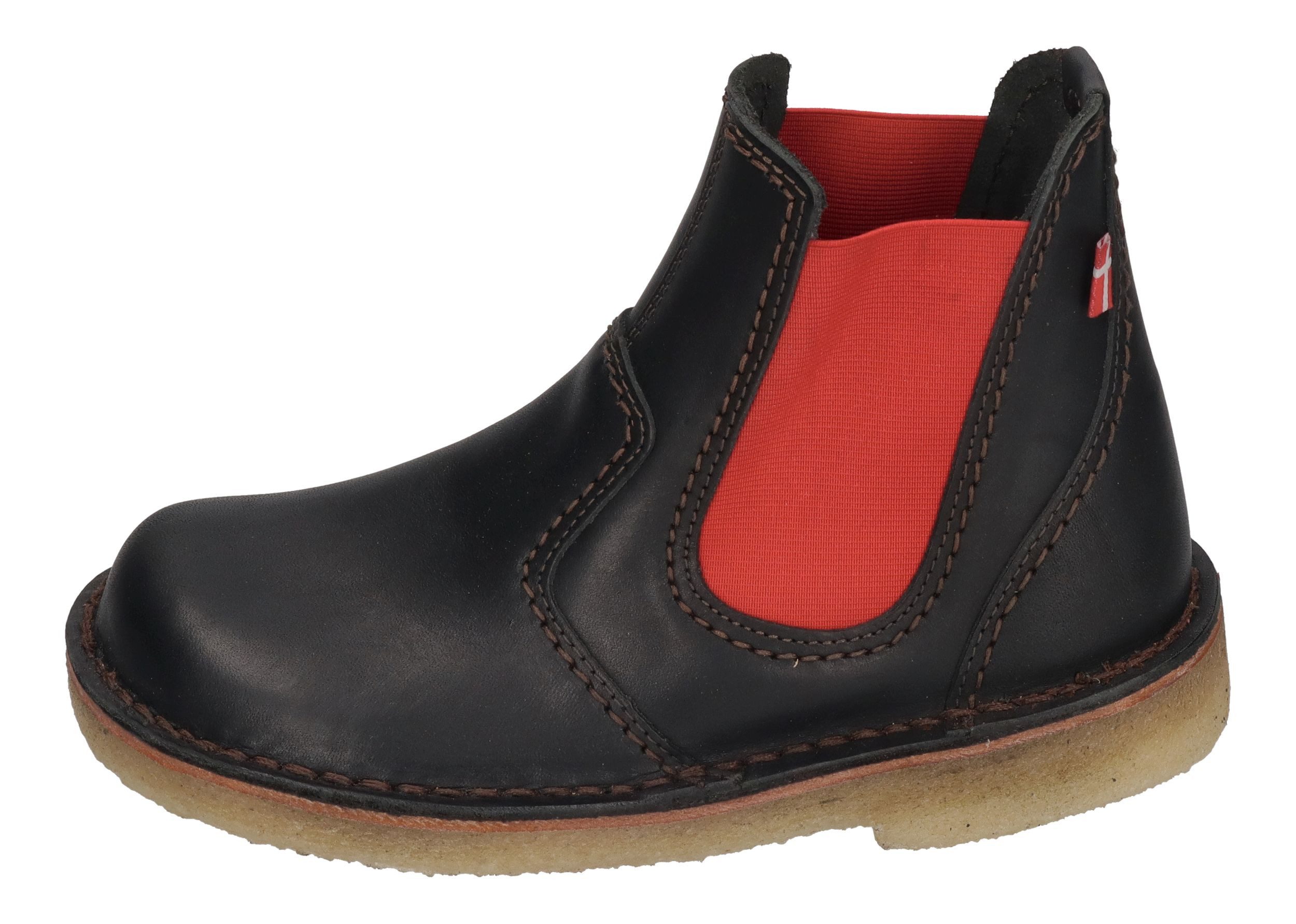 Duckfeet ROSKILDE Chelseaboots Black Red günstig online kaufen