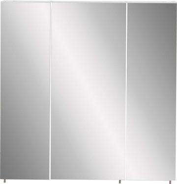 Schildmeyer Spiegelschrank »Basic« Breite 70 cm, 3-türig, Glaseinlegeböden, Made in Germany