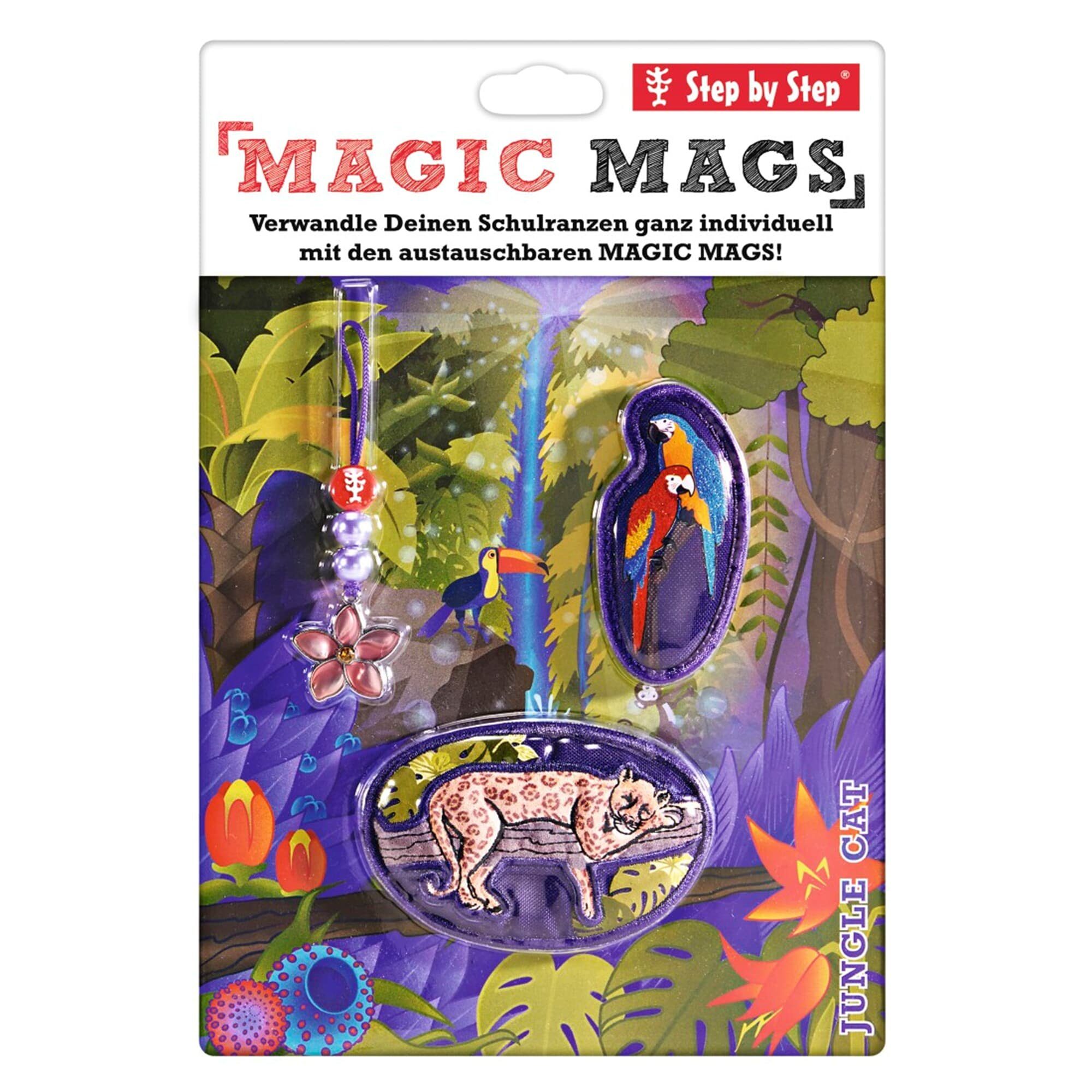 Step by Step Schulranzen MAGIC MAGS Jungle Cat