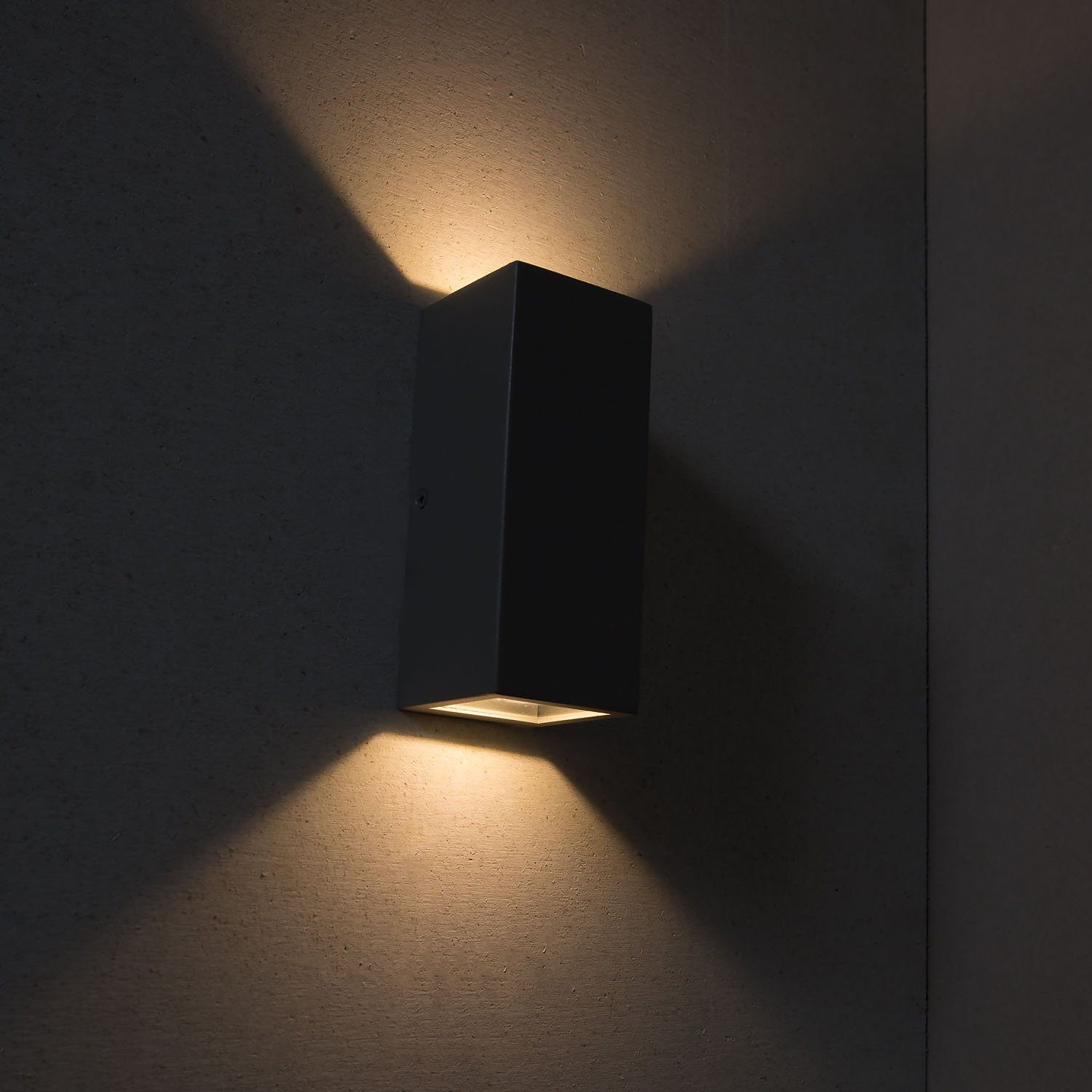 Lighting Havit LED fest integriert, Salvador, Außen-Wandleuchte Warmweiß