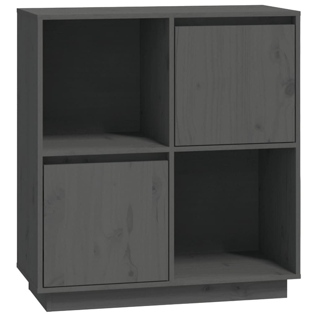 vidaXL Sideboard Sideboard Grau 74x35x80 cm günstig online kaufen