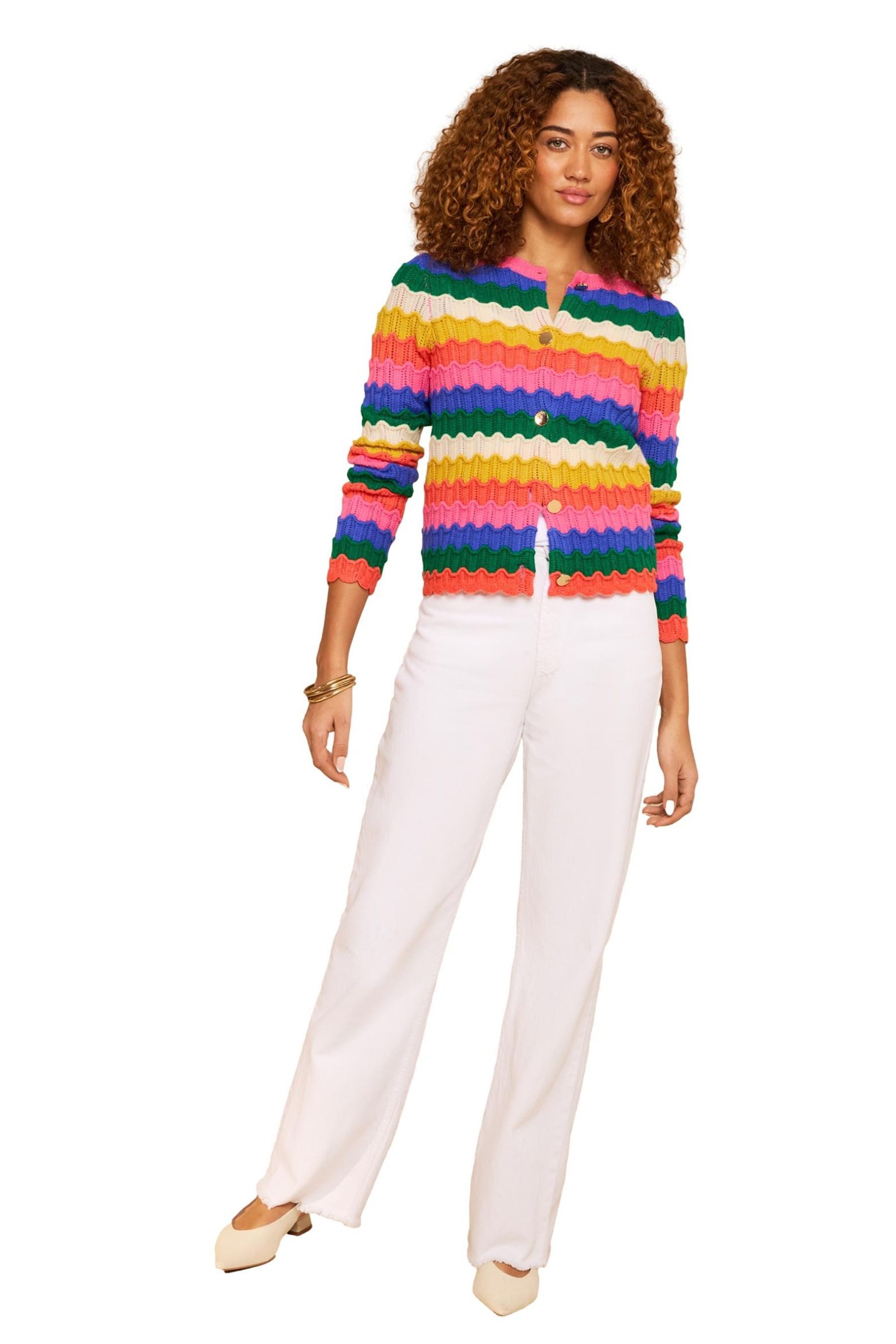 Love & Roses Strickjacke Love & Roses Strickjacke (1-tlg)