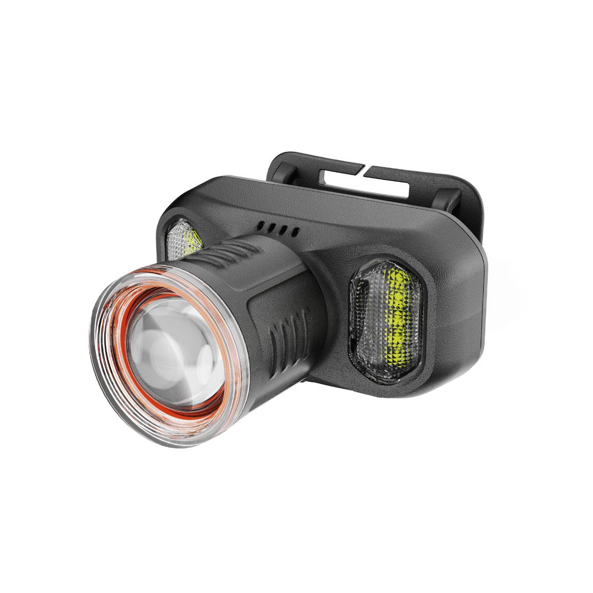 Platinet LED Stirnlampe PHL2923, USB-C Stirnlampe mit 250 lm und Zoom
