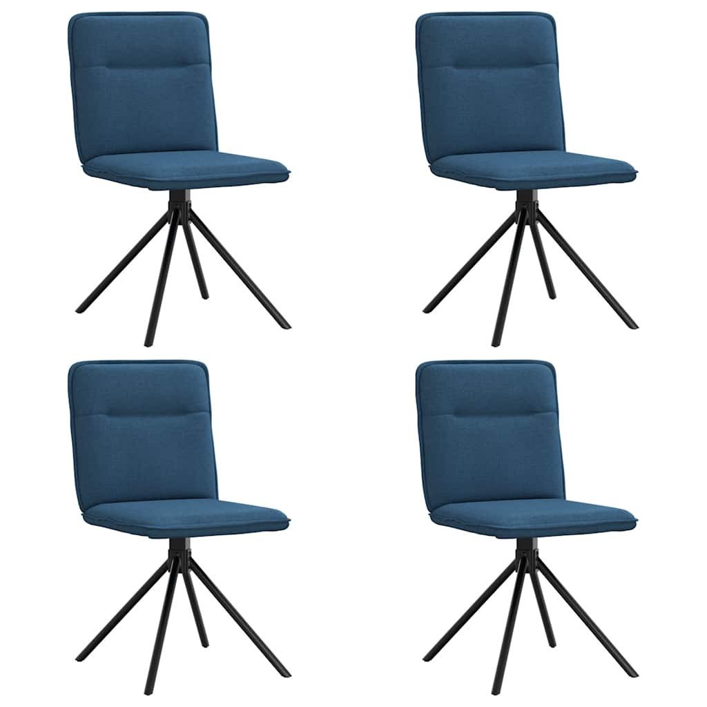 vidaXL Esszimmerstuhl Esszimmerstühle 4 Stk. Blau günstig online kaufen