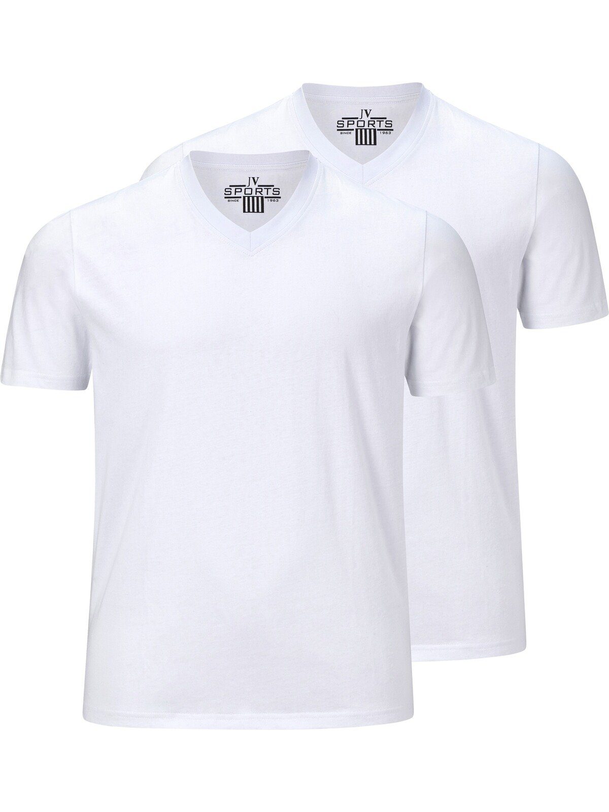 Jan Vanderstorm T-Shirt OSMO legere Passform (2er-Pack)