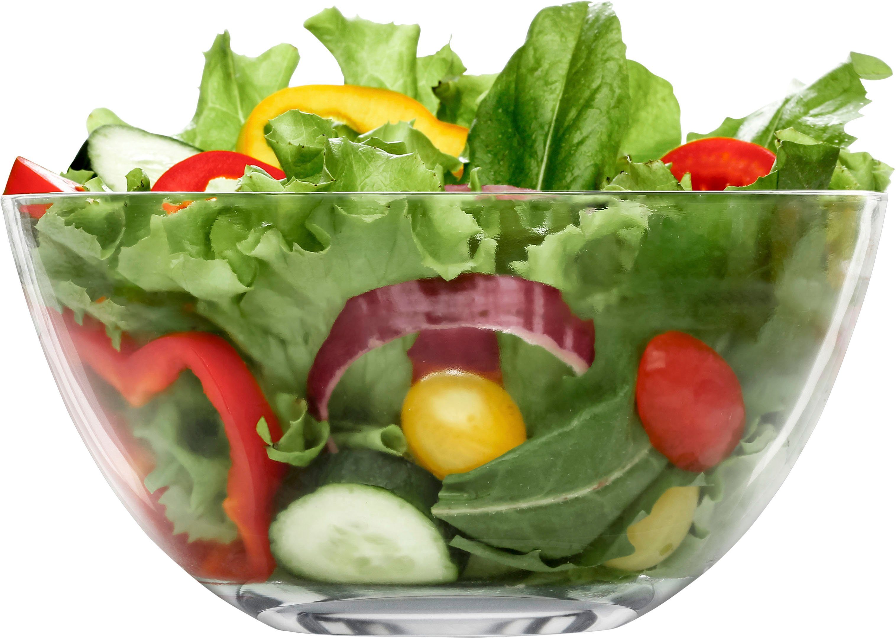 Eisch Germany Salatschüssel 30056724, Kristallglas, (1-tlg), spülmaschinengeeignet, Ø 24 cm