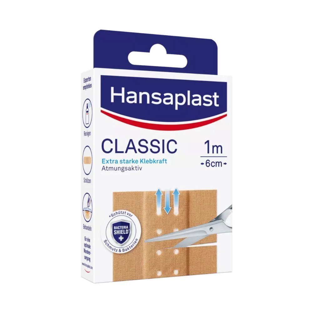 Beiersdorf AG Wundpflaster Hansaplast Classic 1 m x 6 cm - B000KTCMOS