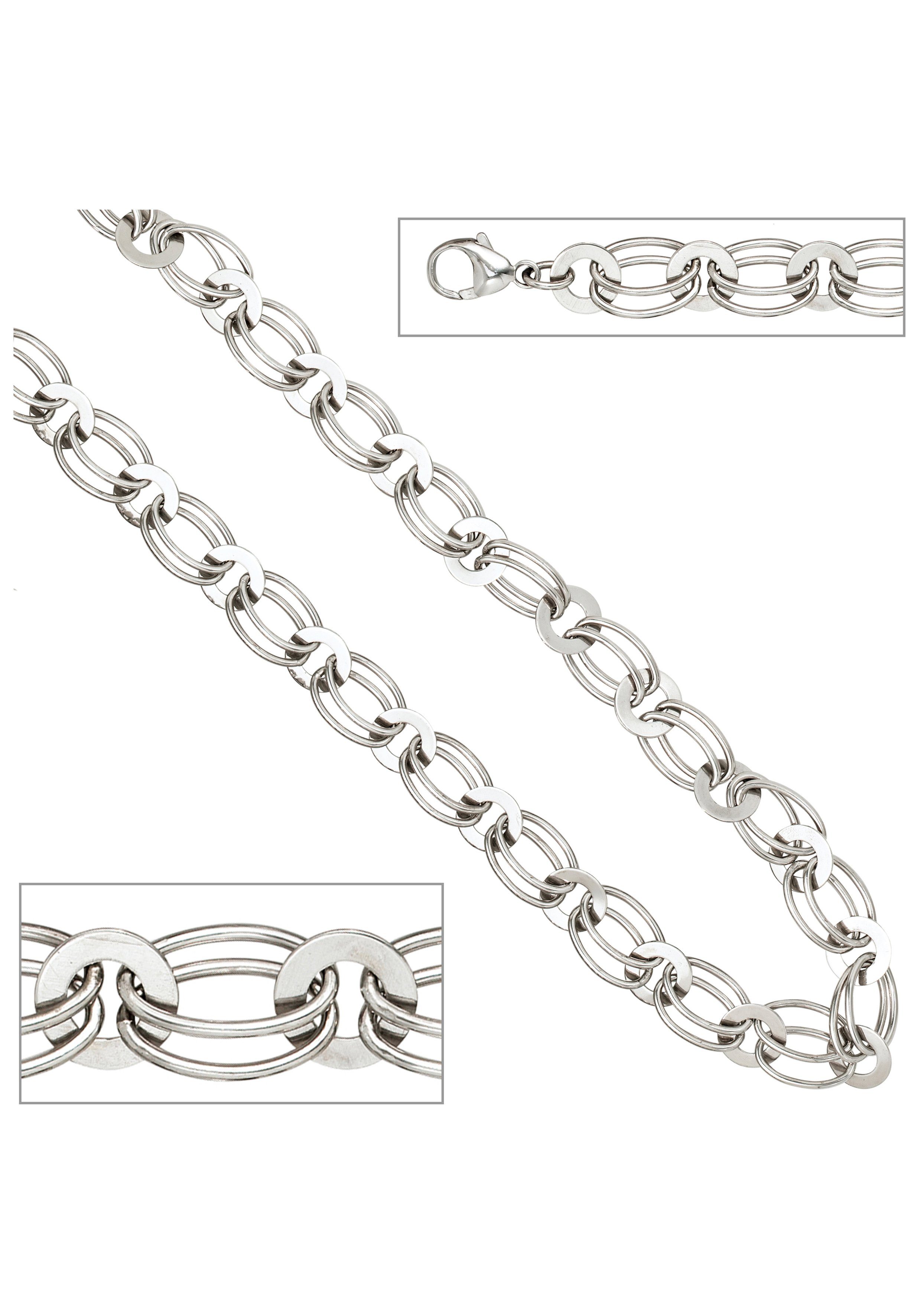 Damen Schmuck JOBO Silberarmband, 925 Silber 19 cm