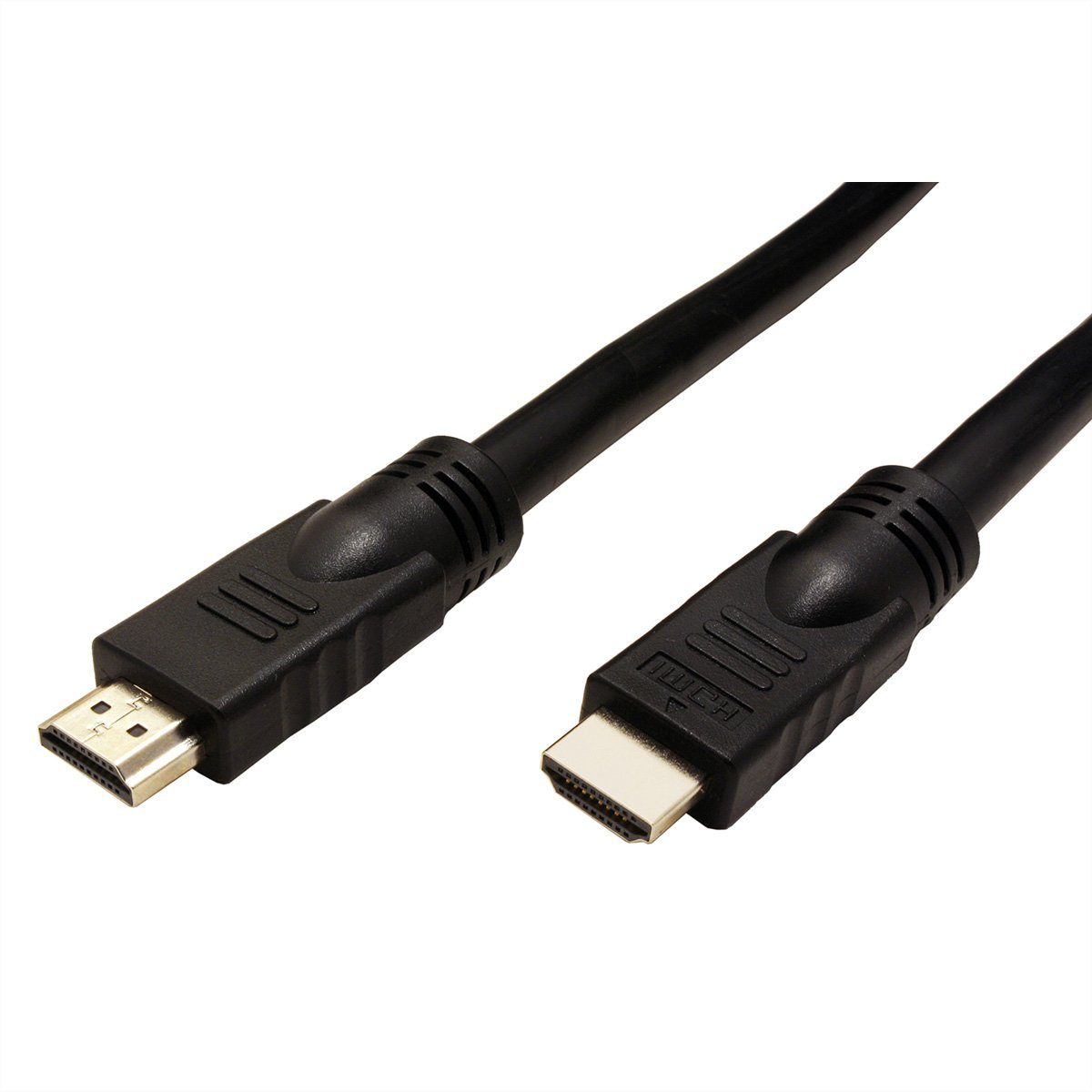 ROLINE UHD HDMI 4K Kabel, mit Repeater Audio- & Video-Adapter HDMI Typ A Männlich (Stecker) zu HDMI Typ A Männlich (Stecker), 1000.0 cm