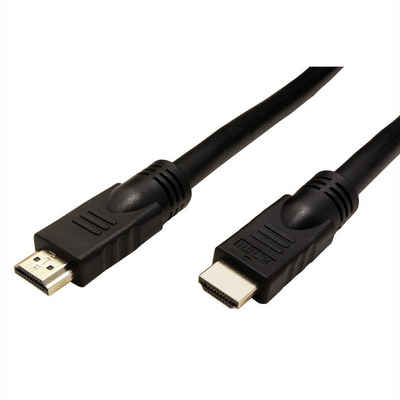 ROLINE »UHD HDMI 4K Kabel, mit Repeater« Audio- & Video-Adapter HDMI Typ A Männlich (Stecker) zu HDMI Typ A Männlich (Stecker), 1000.0 cm