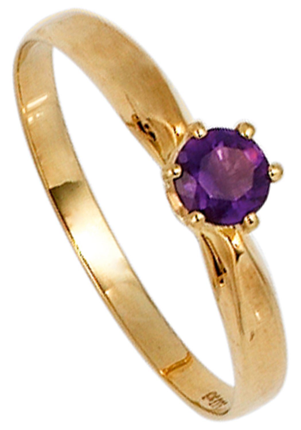JOBO Goldring, 585 Gold mit Amethyst, Hochwertiger Ring online kaufen | OTTO