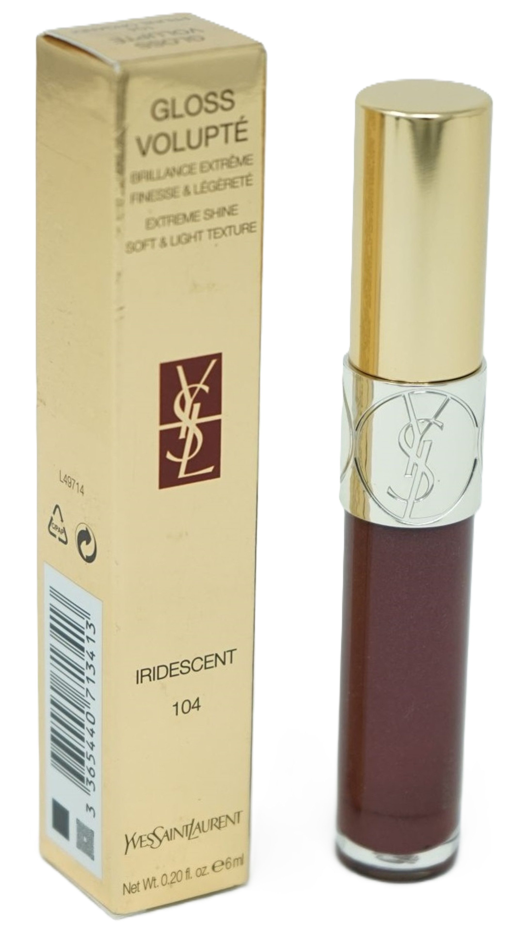 YVES SAINT LAURENT Lipgloss Yves Saint Laurent Gloss Volupte Extreme Shine 104 Prune Organdi