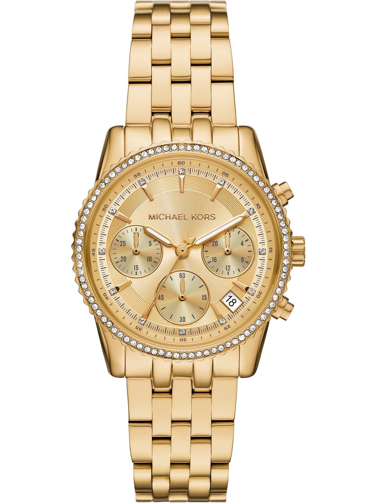 MICHAEL KORS Chronograph Michael Kors Damen-Uhren Analog Quarz, Klassikuhr günstig online kaufen