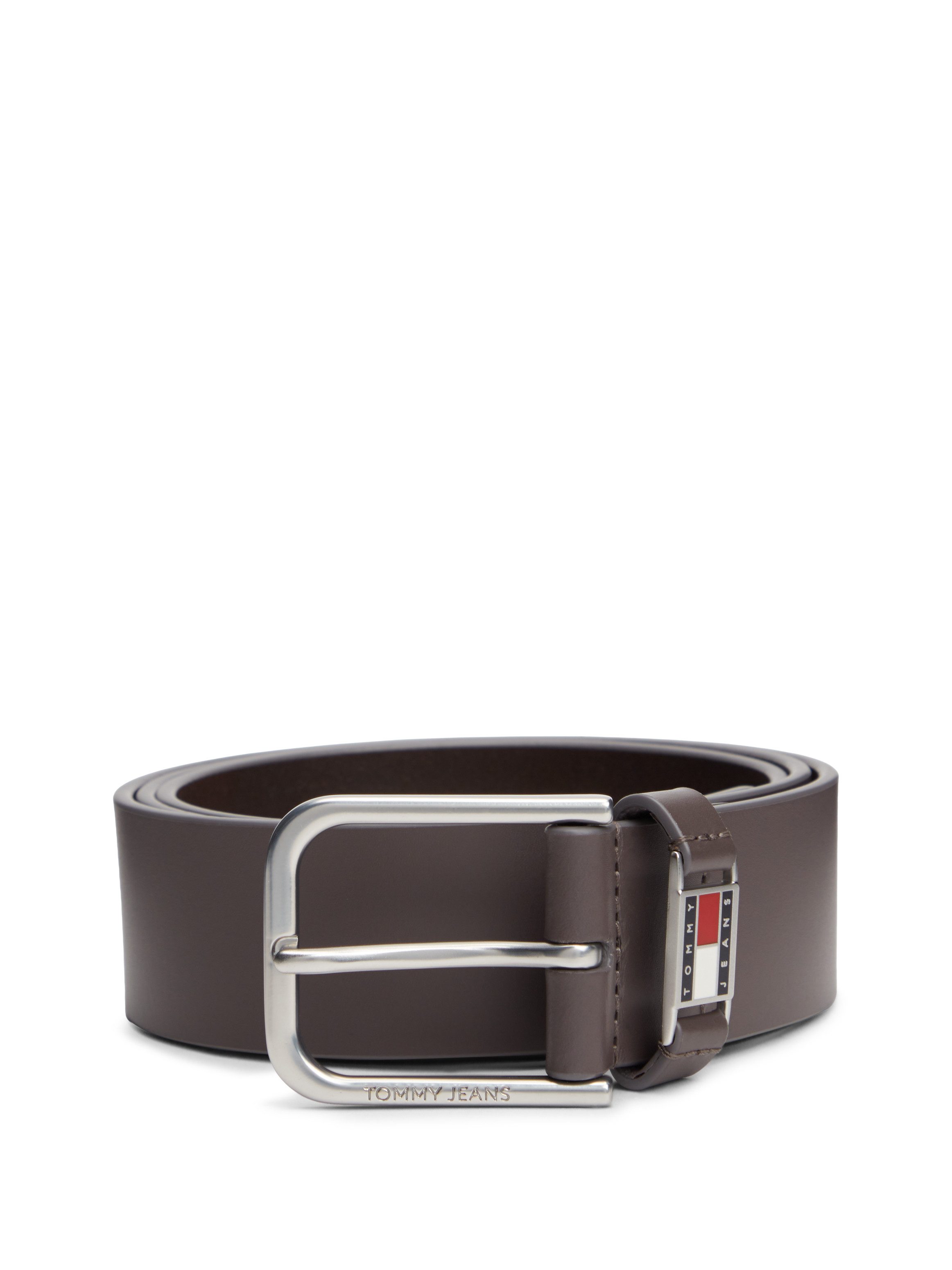 Tommy Jeans Ledergürtel TJM SCANTON quadratische Schnalle, Breite 4cm