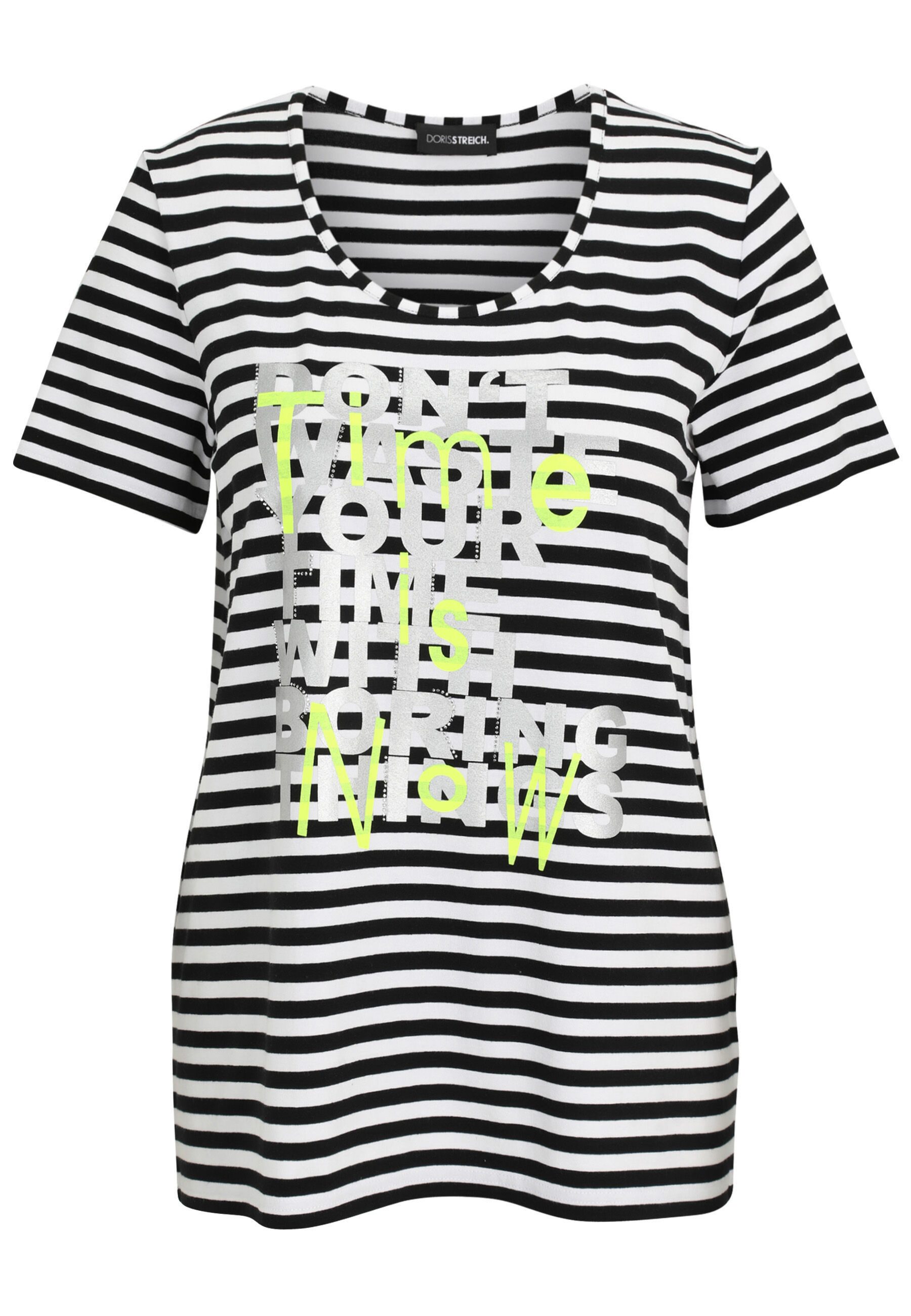 Doris Streich Kurzarmshirt (1-tlg) mit Motivprint