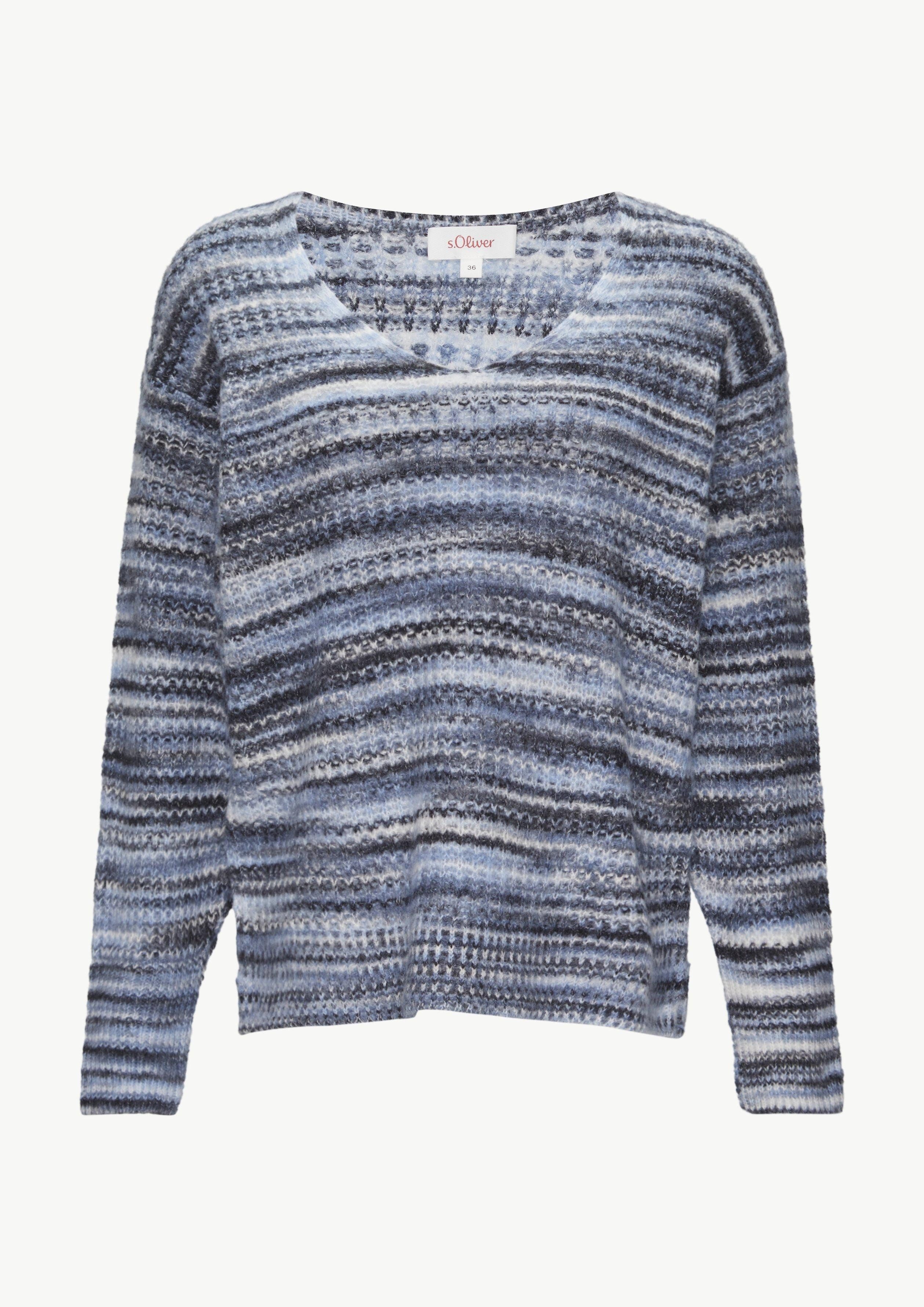 s.Oliver Strickpullover Locker geschnittener Strickpullover in günstig online kaufen