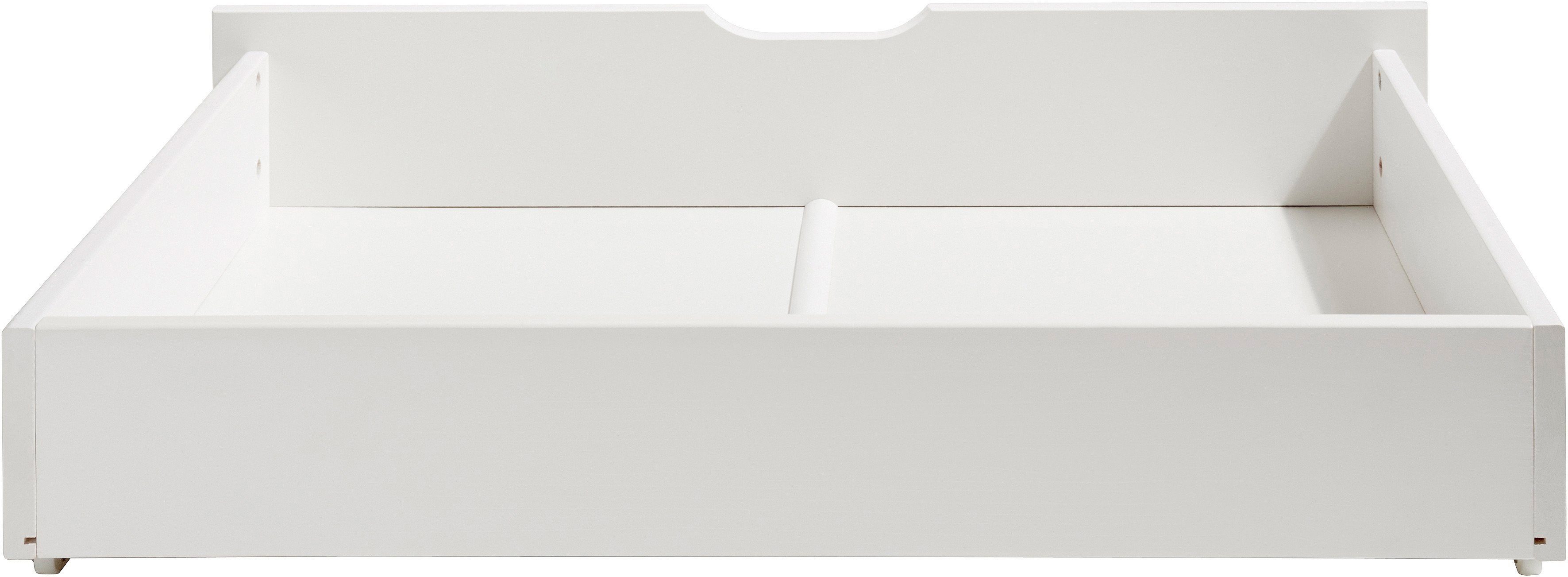 Hoppekids JUMBO drawer, on casters, white, 2 pieces