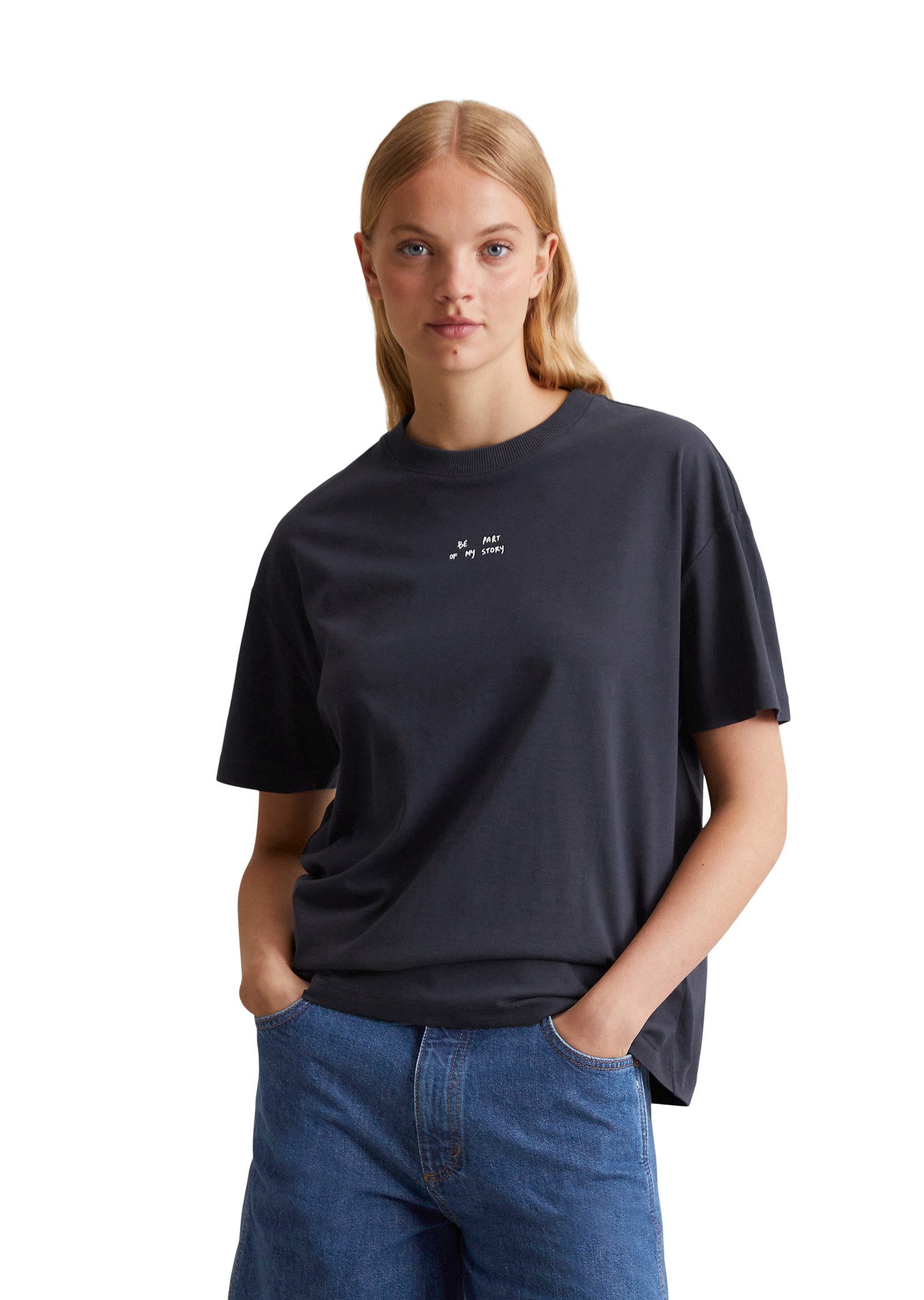 Marc O'Polo DENIM T-Shirt aus Organic Cotton