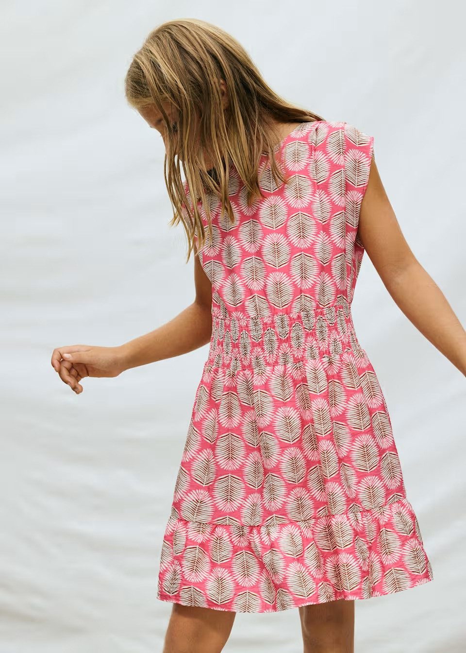 Mayoral Sommerkleid Trendiges Sommerkleid für Teenager – komfortabler Viskosemix (691042)