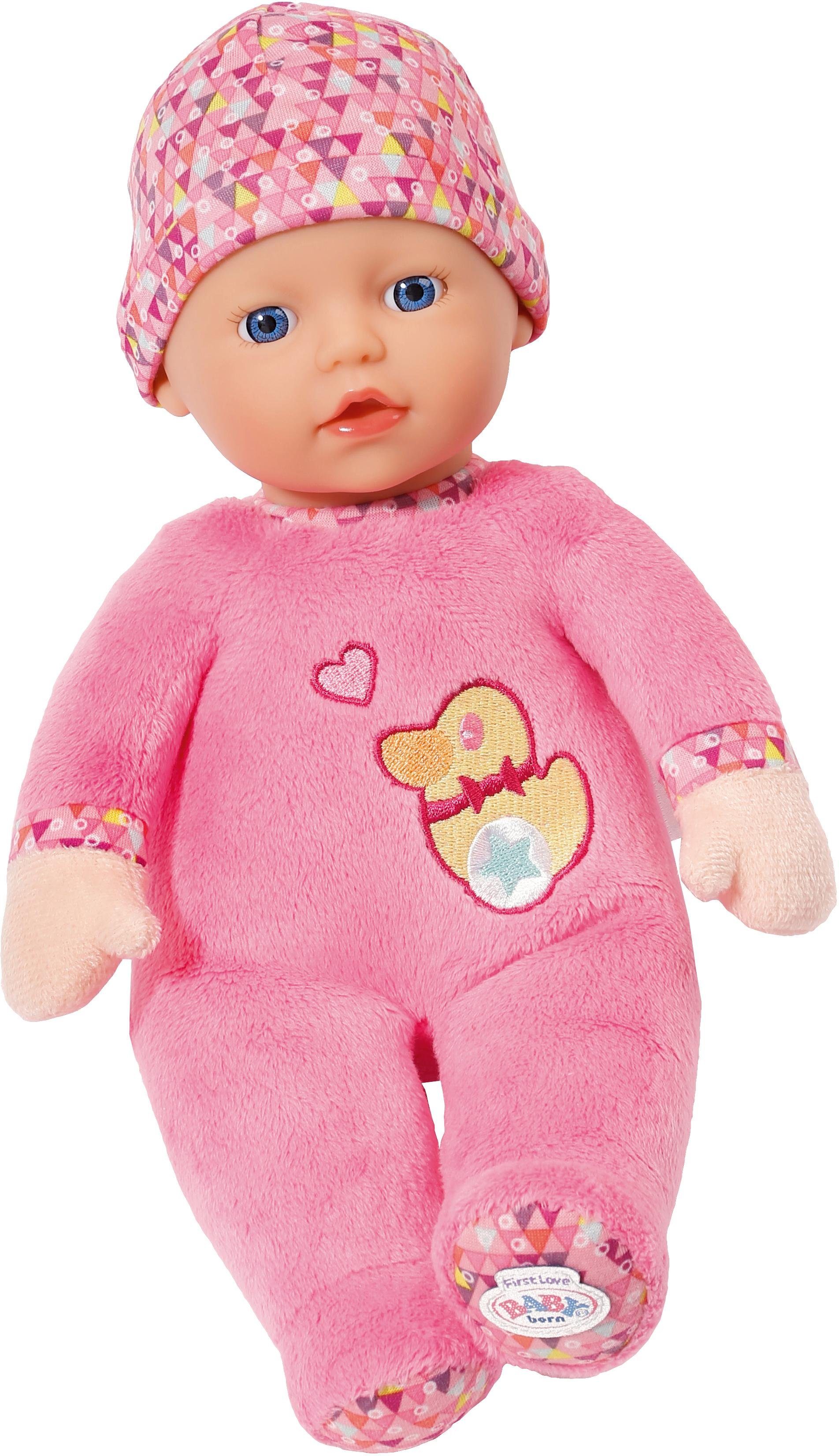 Zapf Creation Stoffkörperpuppe, »BABY born® First Love Puppe, 30 cm