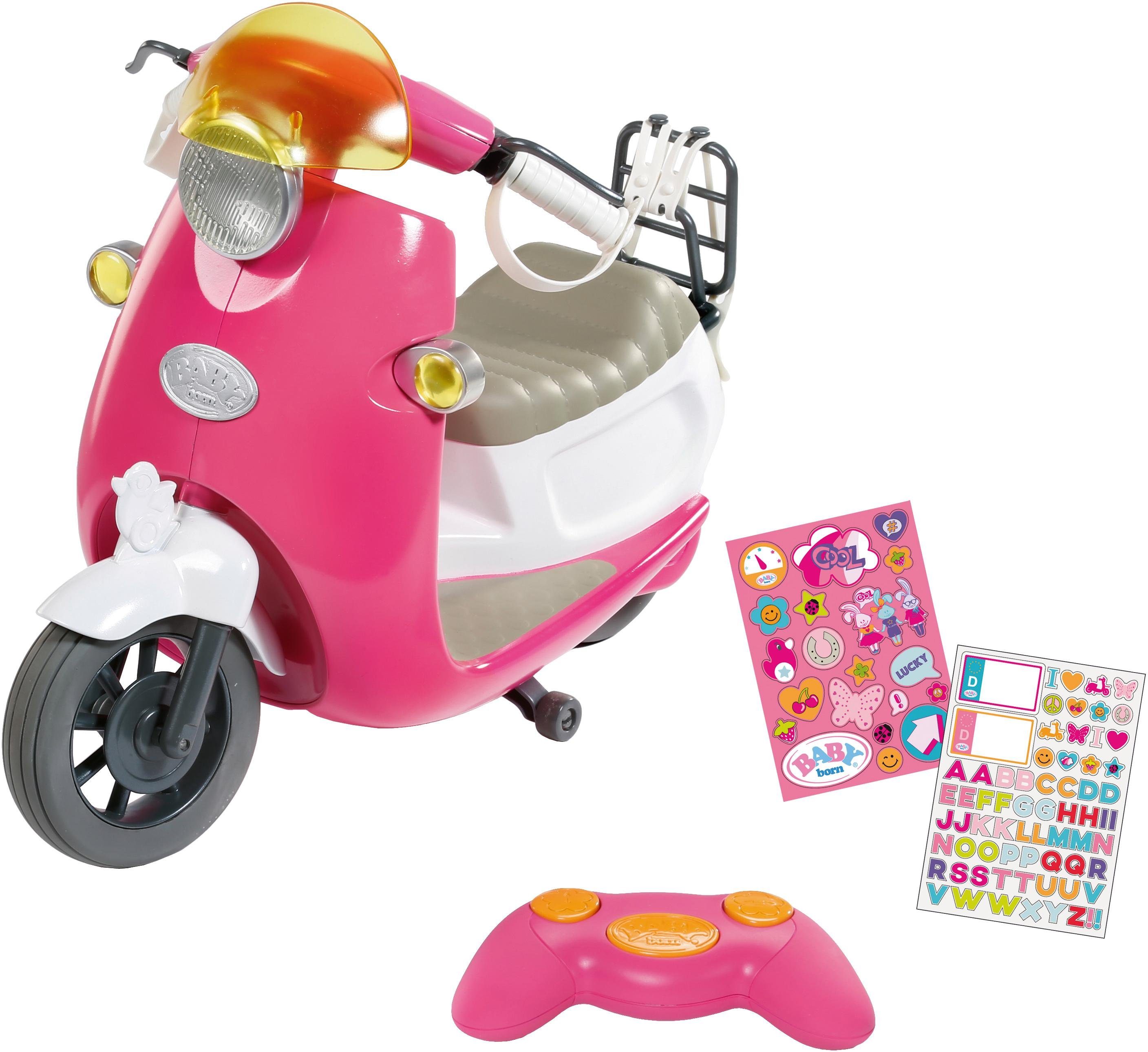 Image of Baby Born Puppen Fahrzeug »City RC Scooter«, zum Fernsteuern