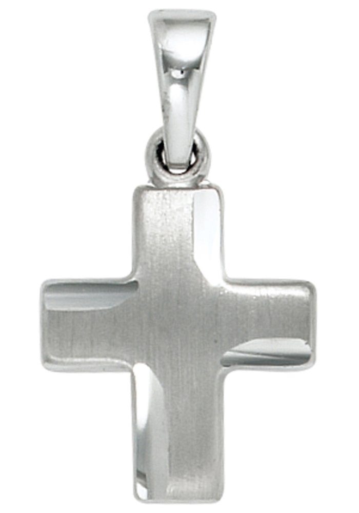 JOBO Damen-Anhänger Kreuz aus 925 Silber 