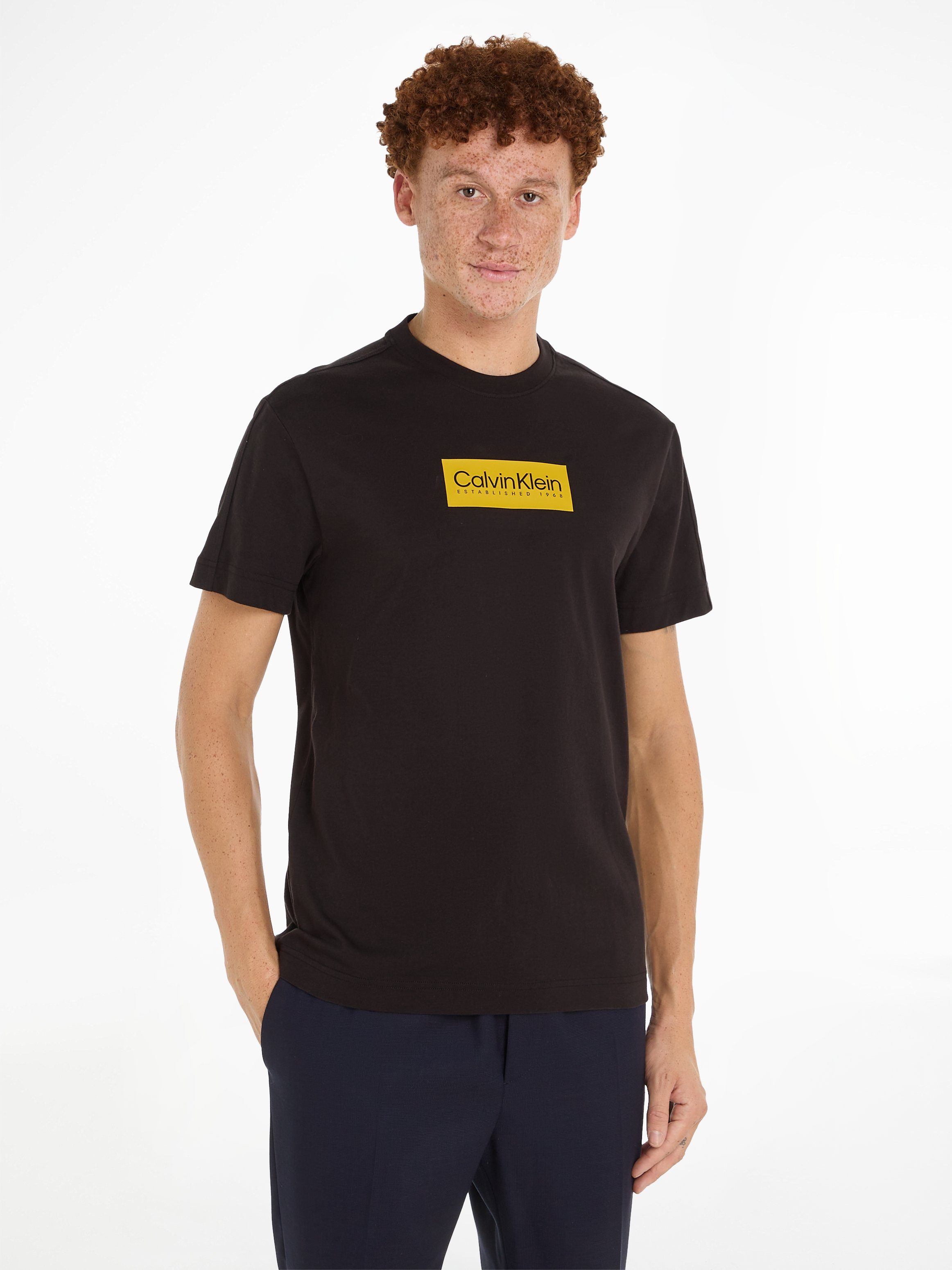 Calvin Klein T-Shirt RAISED RUBBER LOGO T-SHIRT