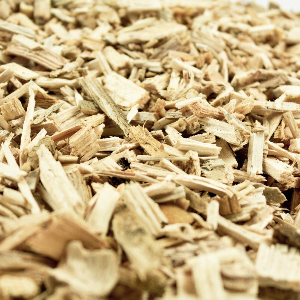 Flameup Holzhäcksel Hackschnitzel für Ofen Rindenmulch für Garten Holz Pfla günstig online kaufen