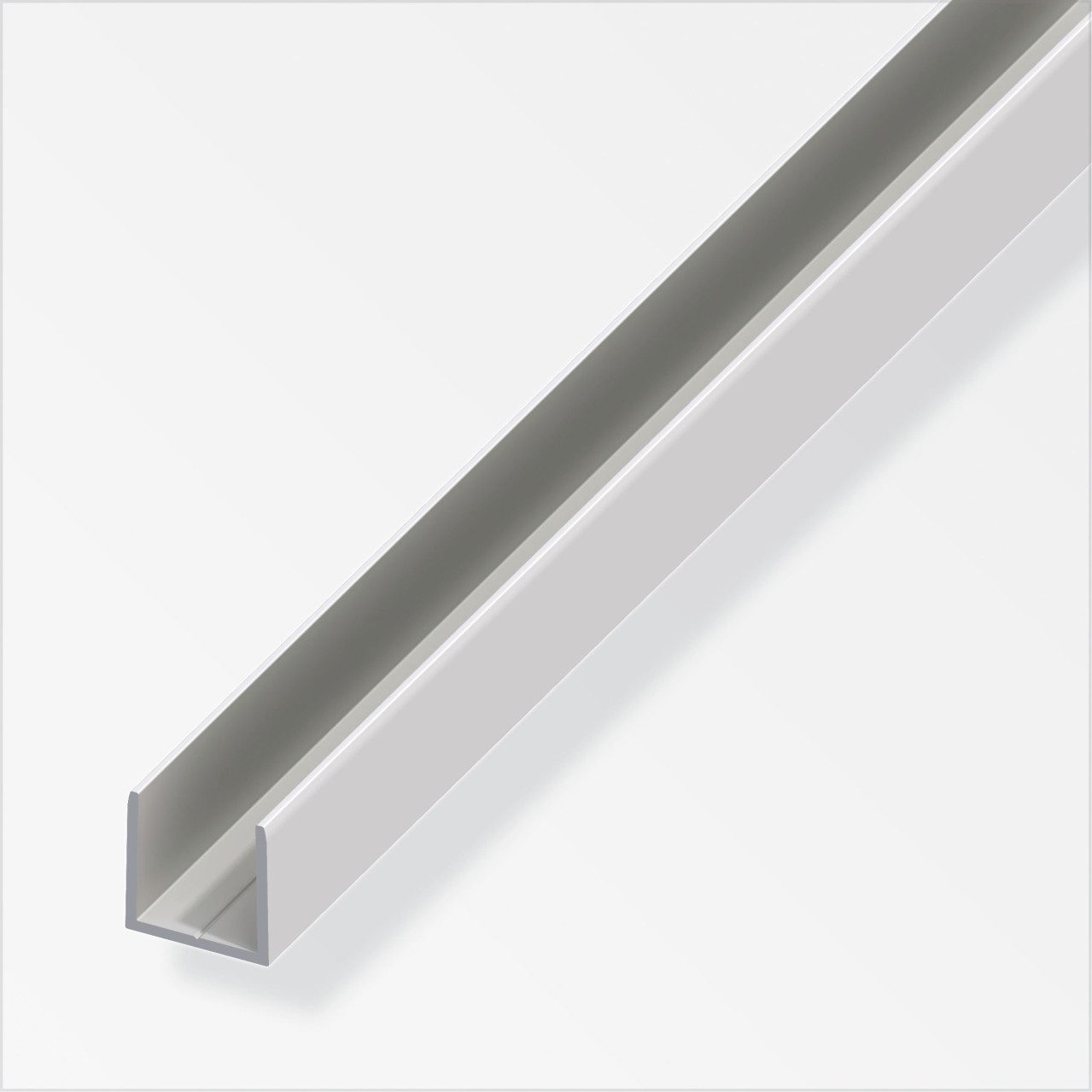 alfer Profil alfer clampline-U-Profil 1 m, 9.9 x 10 x 1.5 mm