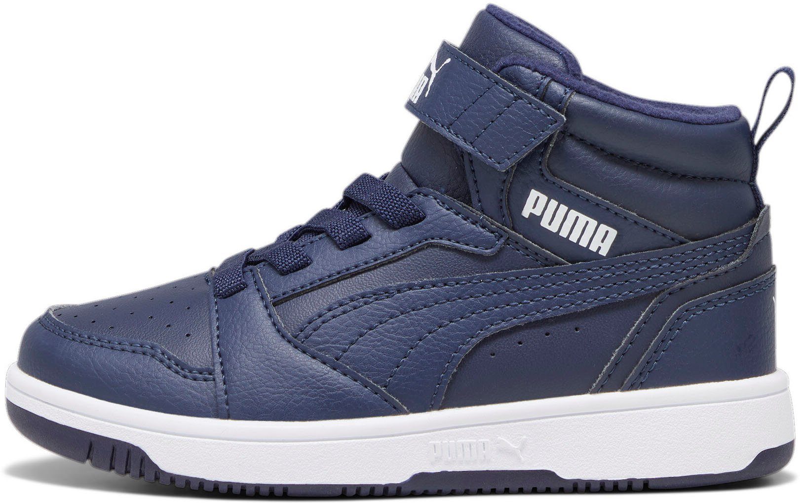 WTR White PUMA Navy-PUMA New AC+ REBOUND V6 MID PS Sneaker