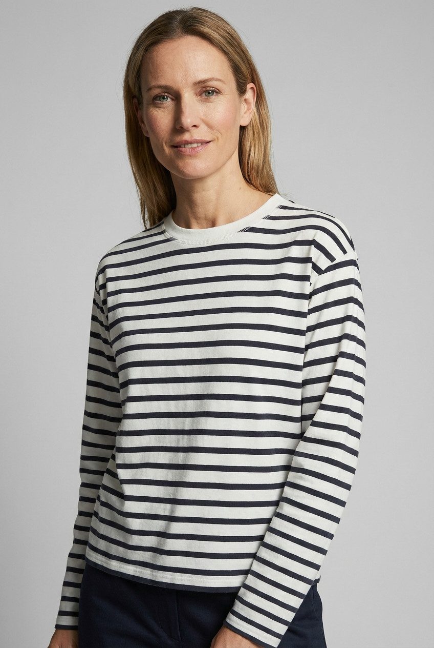 Marc O'Polo DENIM Longsleeve regular fit, aus Heavy Slub Jersey, Rundhals günstig online kaufen