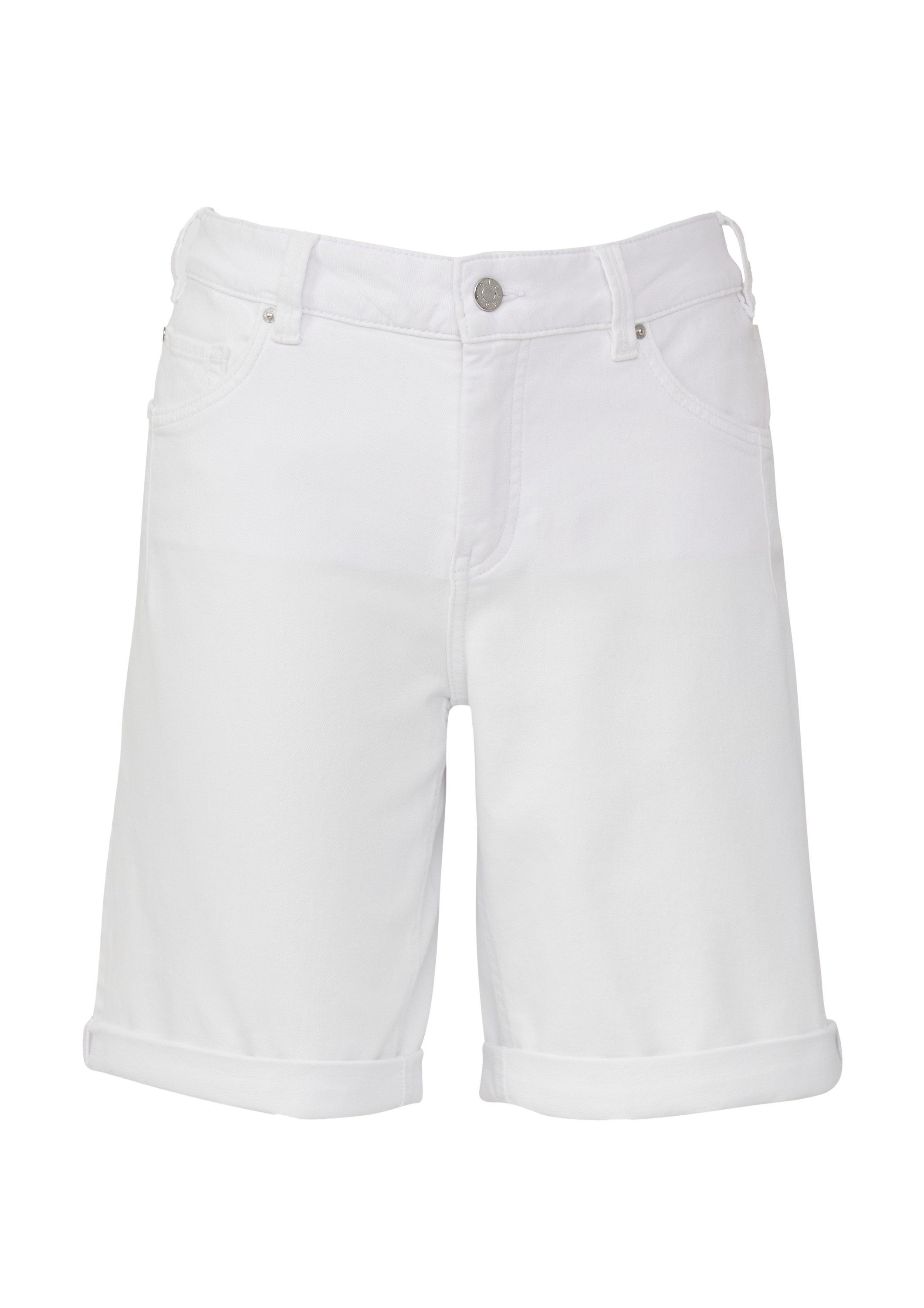 s.Oliver Jeansshorts Jeans-Hose Bermuda Jeans / Straight Fit / Mid Rise / S günstig online kaufen