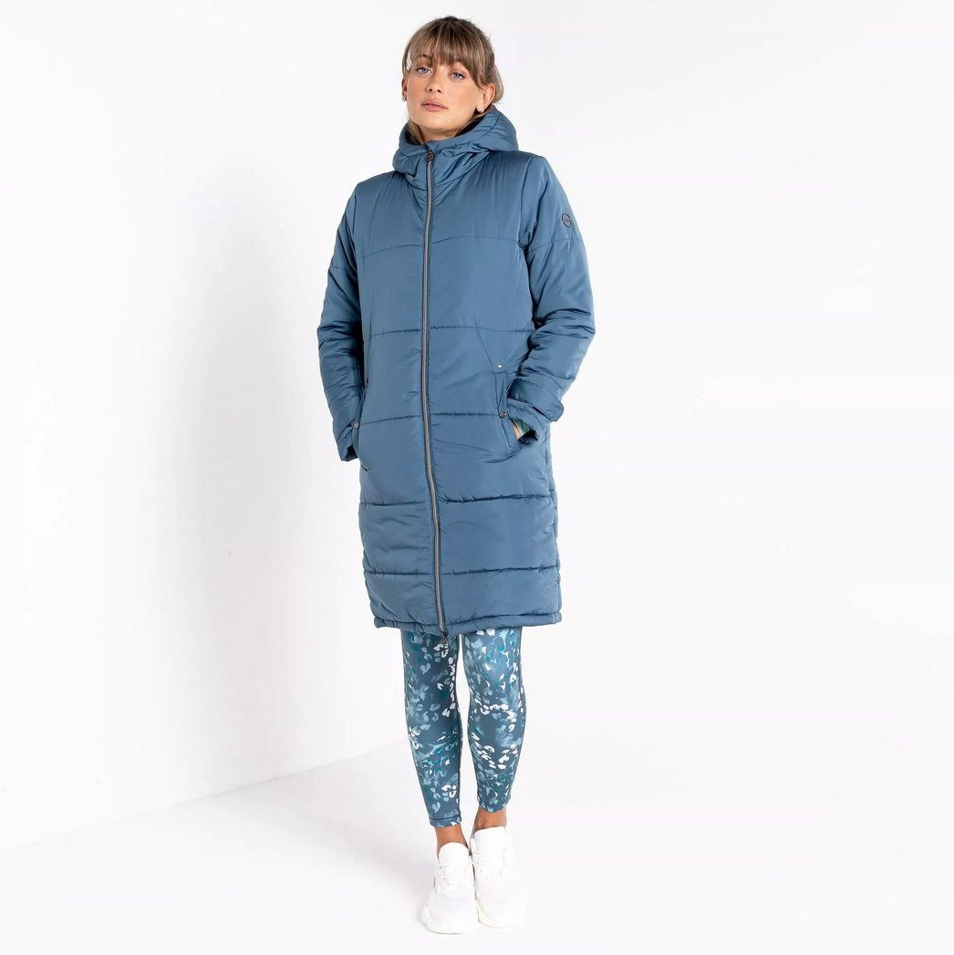 Dare2b Winterjacke Winter-Steppjacke Reputable II (wattierte Jacke, wasserdicht) blau