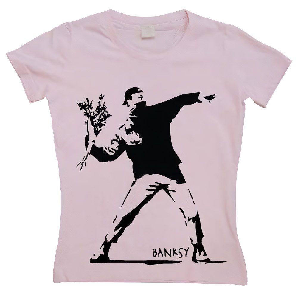 BANKSY T-Shirt Girly T-Shirt