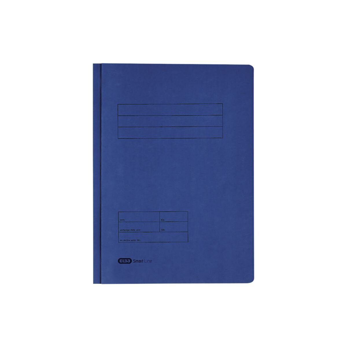ELBA Hefter 10042122, Doppelhefter, Format DIN A4, aus Karton blau