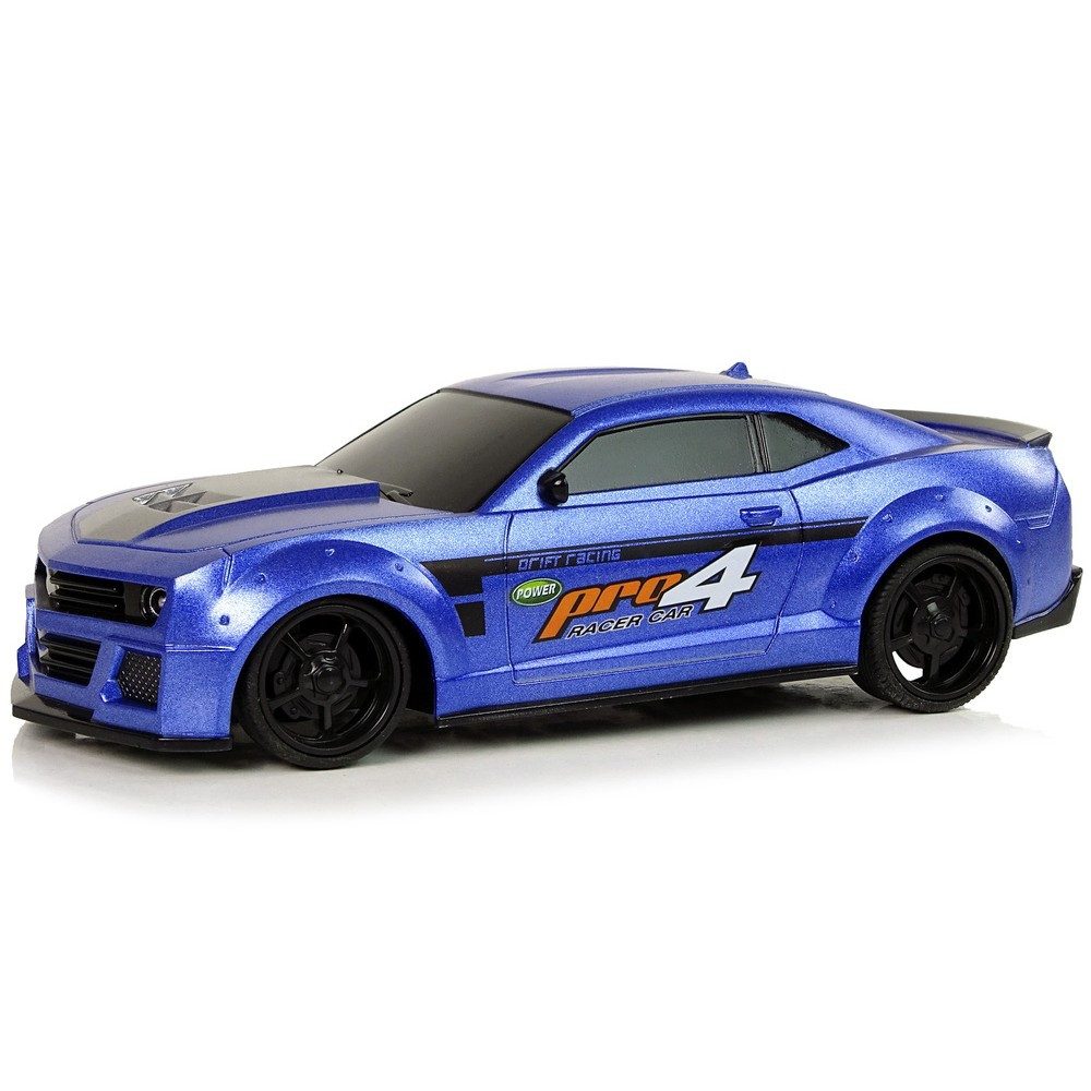 LEAN TOYS RC-Auto Sportwagen Rennauto Modellfahrzeug (Spar-Set, 1-tlg., 16 x 7 x 5 cm wendig), Maßstab 1:24, Gummiräder, getönte Scheiben