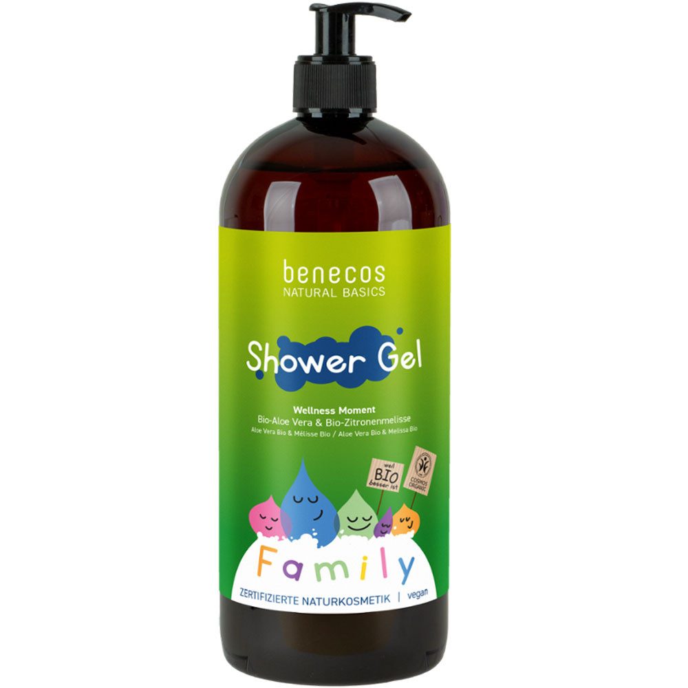 Benecos Duschgel Shower Gel Wellness Moment, 950 ml