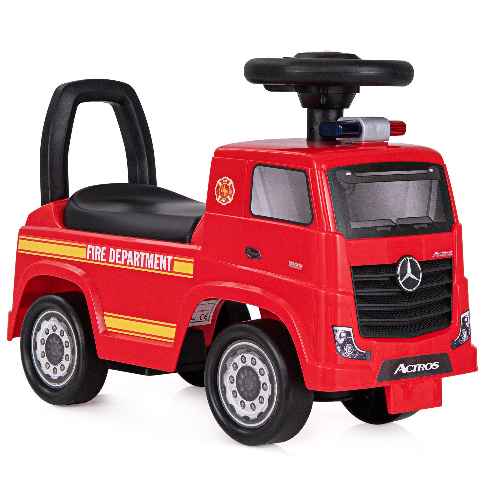 COSTWAY Rutscherauto, Mercedes Benz Schiebeauto mit Musik & Hupe
