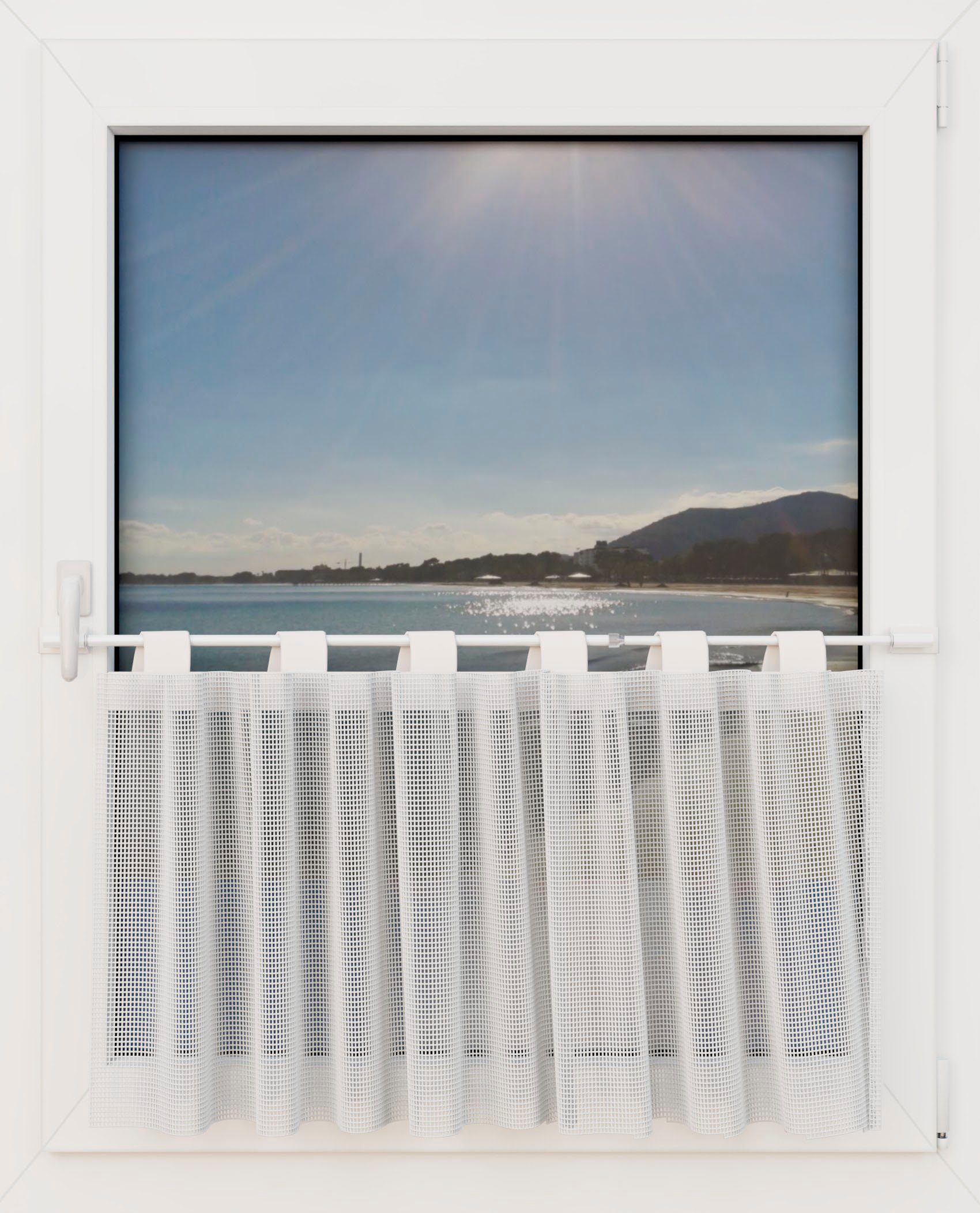 indeko Scheibenstange Twist, Ø 9 mm, 1-läufig, ausziehbar, geklemmt, stufen günstig online kaufen