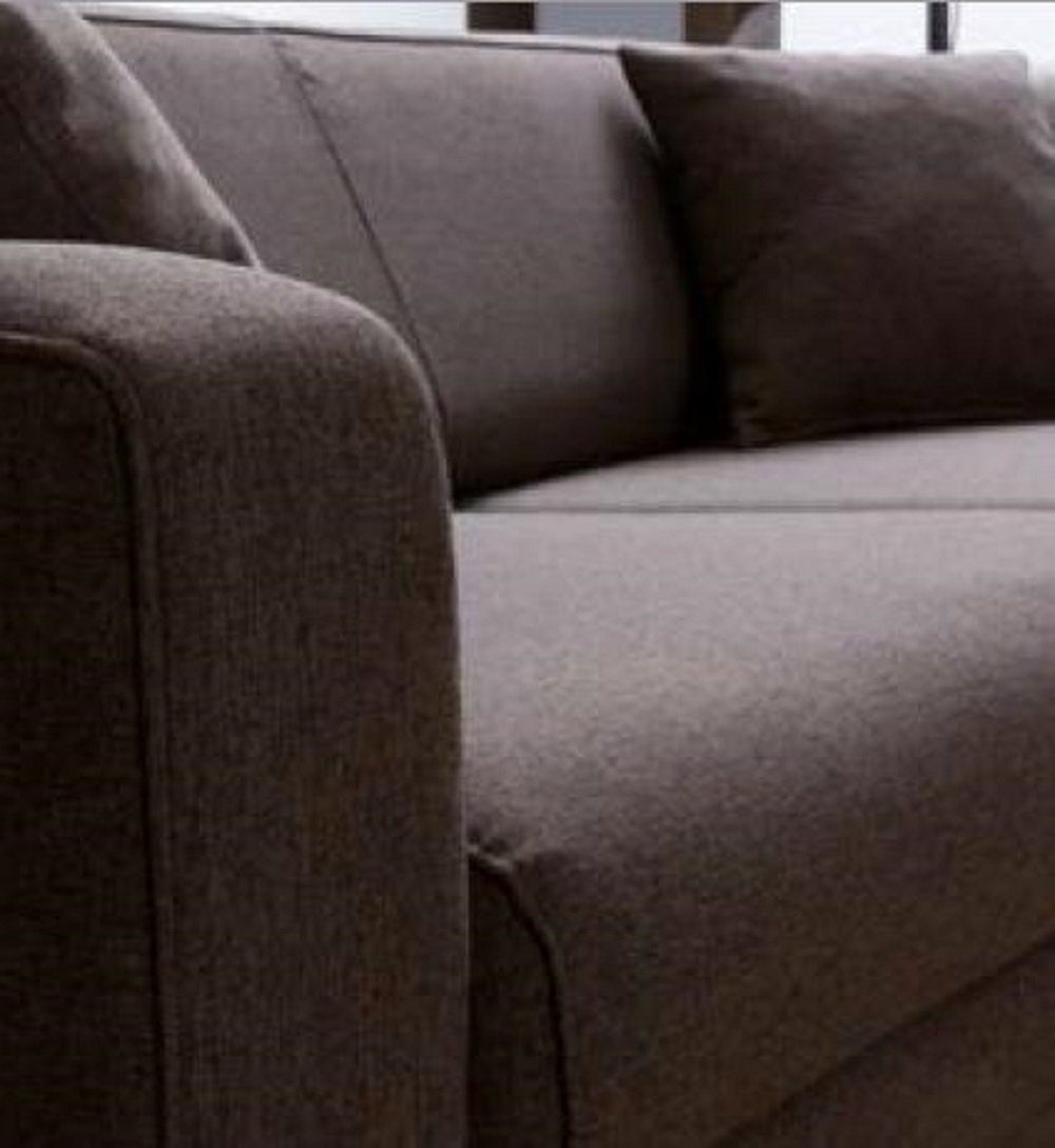 Set, Sofagarnitur Sessel 3+3+1 Relax Sofas Sofa Sitzer Luxus in Sofa Braune Made JVmoebel Europe