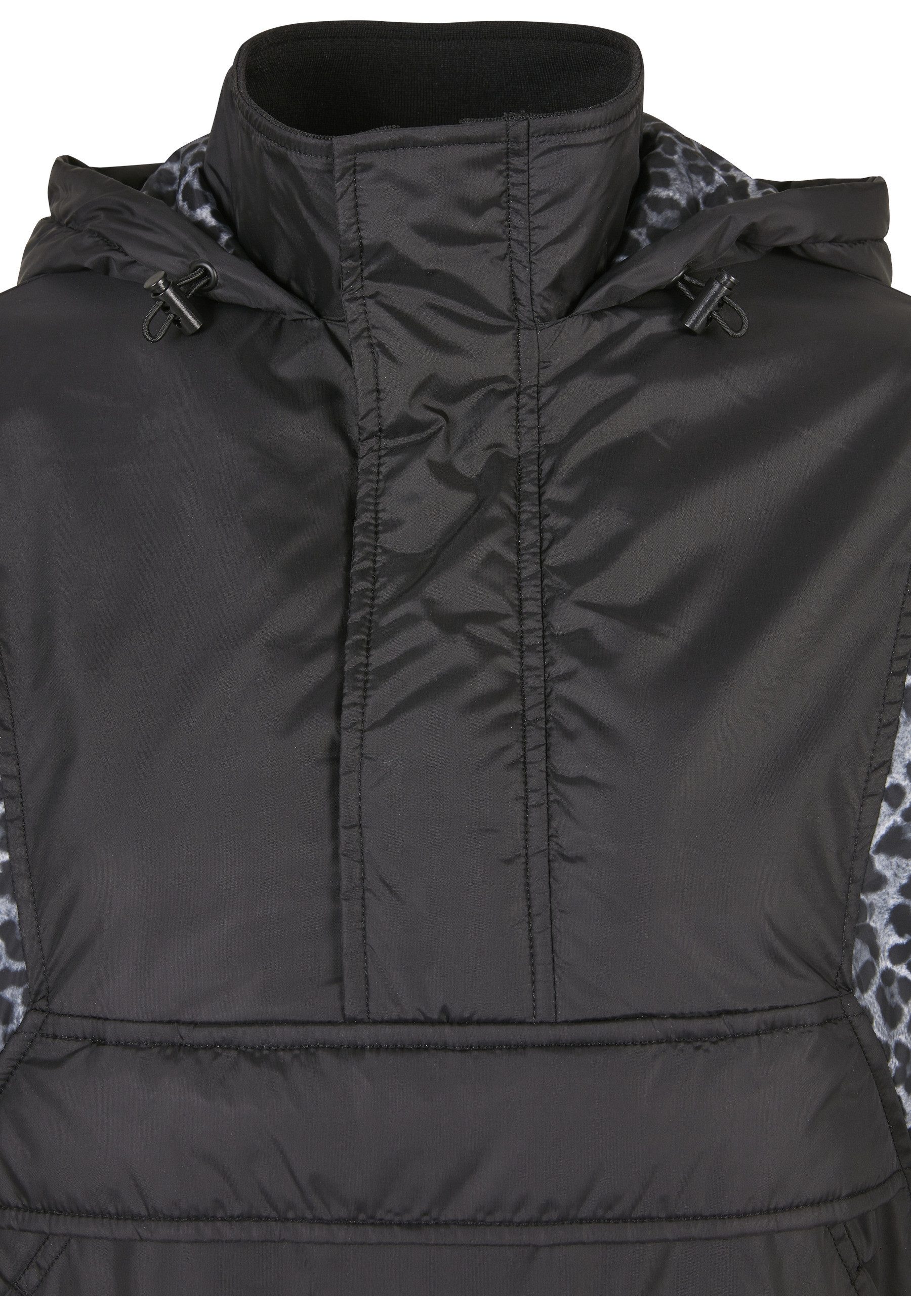 URBAN CLASSICS Allwetterjacke Urban Classics Damen Ladies AOP Mixed Pull Over Jacket (1-St)