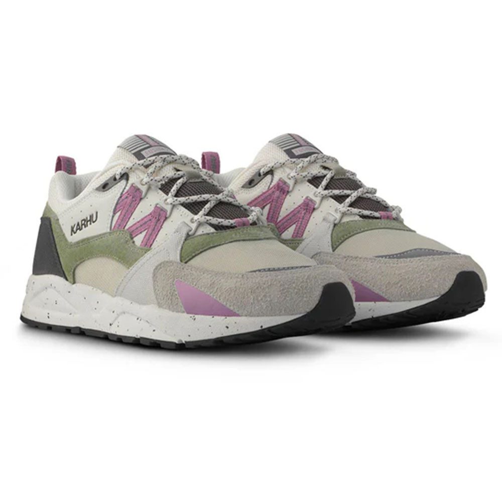 KARHU Fusion 2.0 Sneaker Unisex Grau Flieder – Retro Running Schuh Sneaker