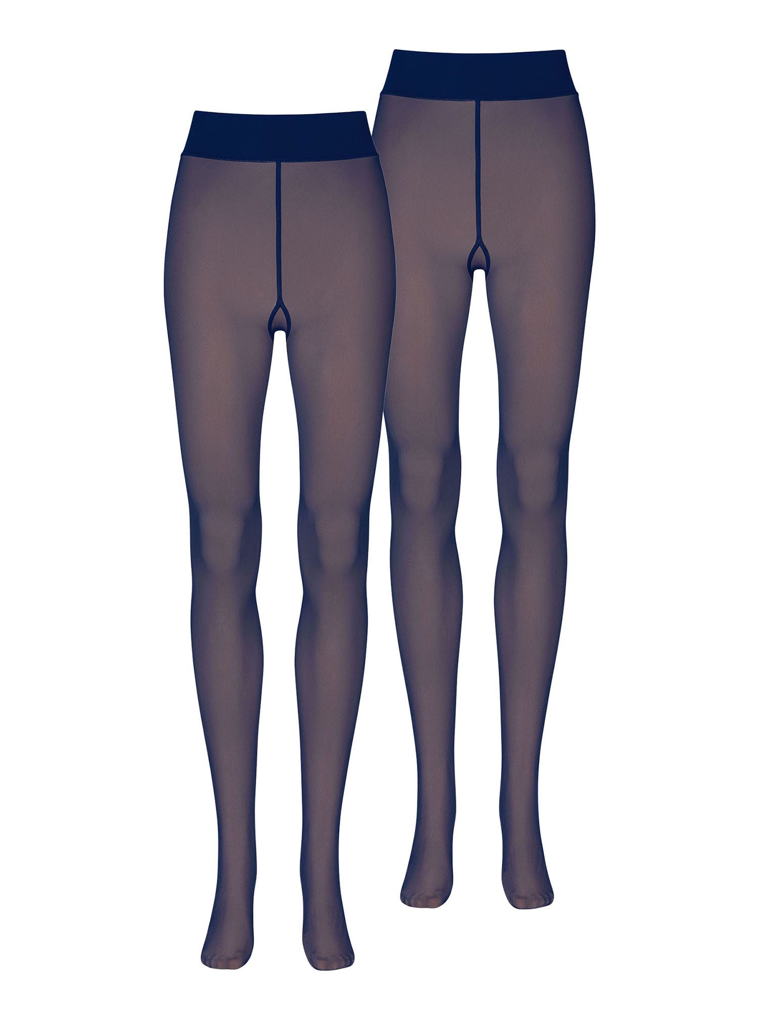 Nur Die Feinstrumpfhose Warm & Transparent Strapazierfähig (2 St) Transparente Strumpfhose, Nylon Strumpfhose, Feine Tights