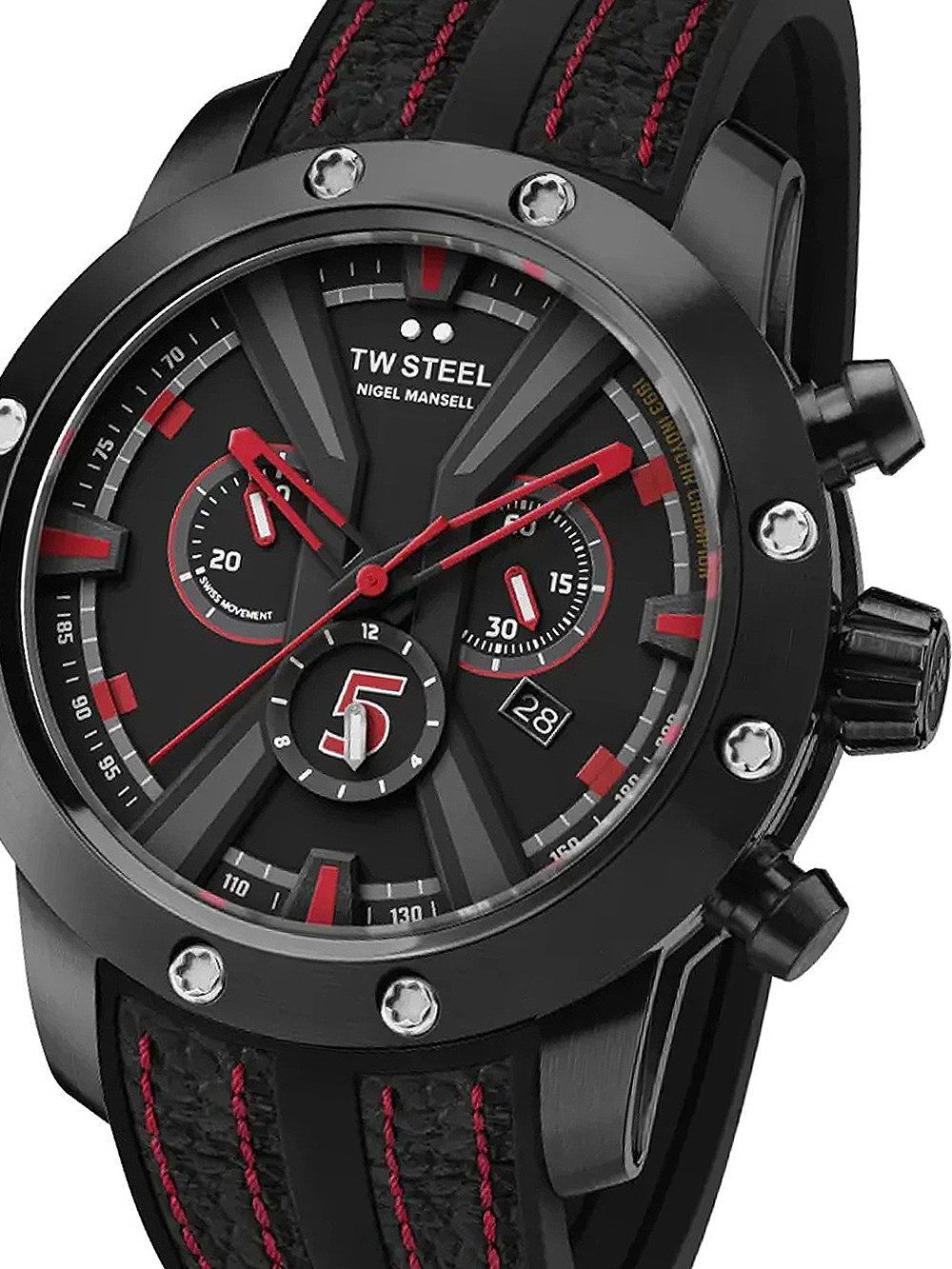 TW Steel Quarzuhr TW-Steel GT14 Fast Lane Chronograph Limited Nigel Mansell Herrenuhr 48 TW-Steel GT14 Fast Lane Chronograph Limited Nigel Mansell Herrenuhr 48mm
