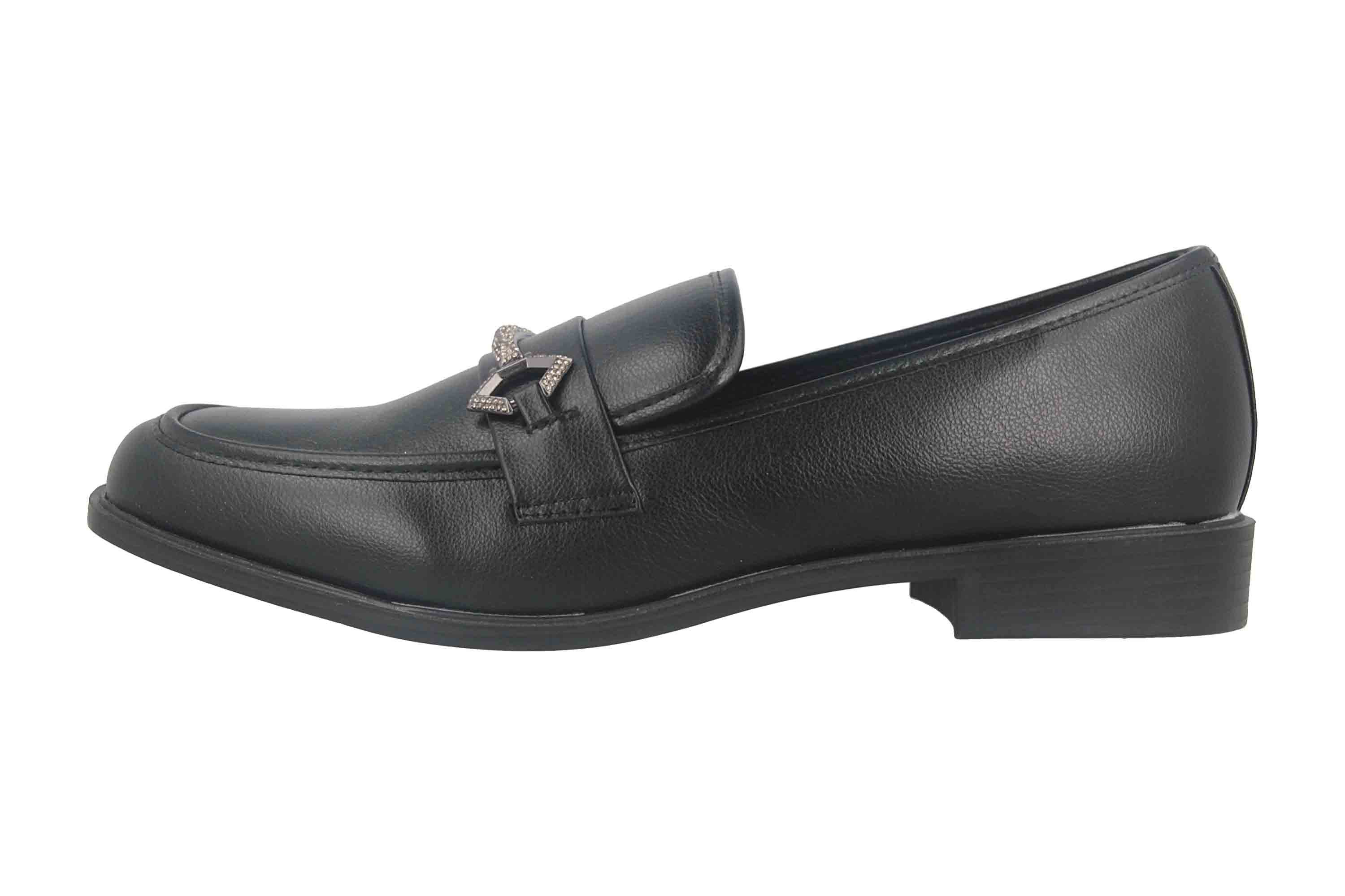 Fitters Footwear 2BB3711901 Doro Black PU Slipper
